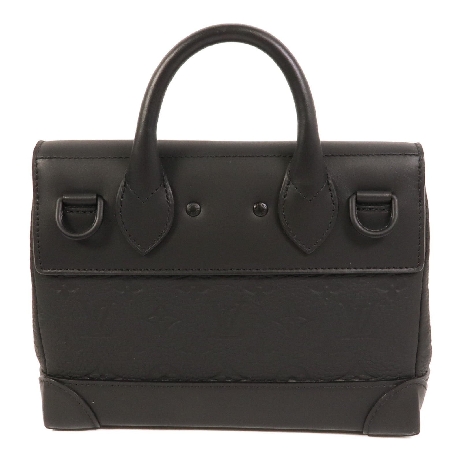 LOUIS VUITTON 【激減優惠】Monogram Taurillon Steamer PM手挽肩背兩用袋