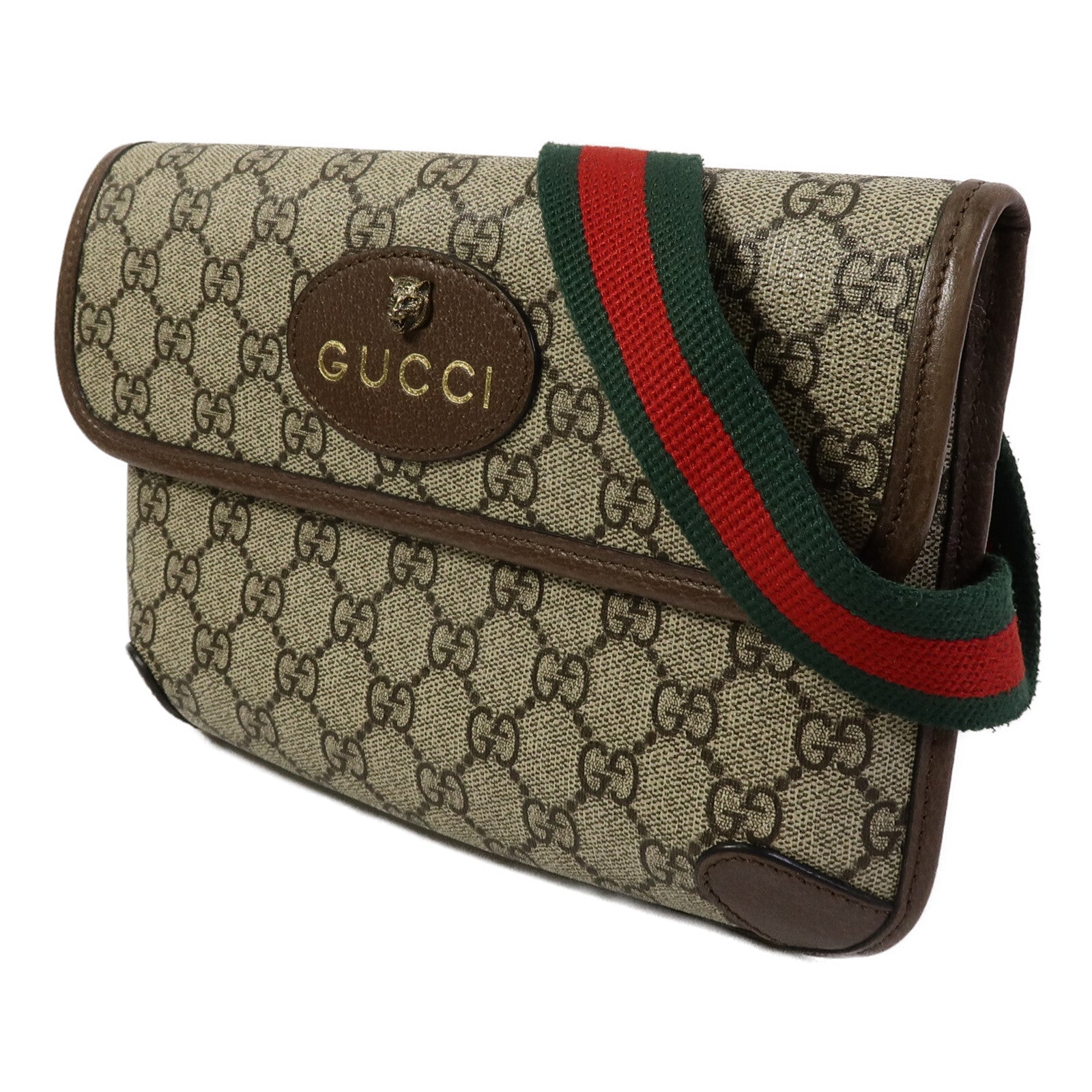 GUCCI 塗層帆布Neo Vintage GG Supreme腰包
