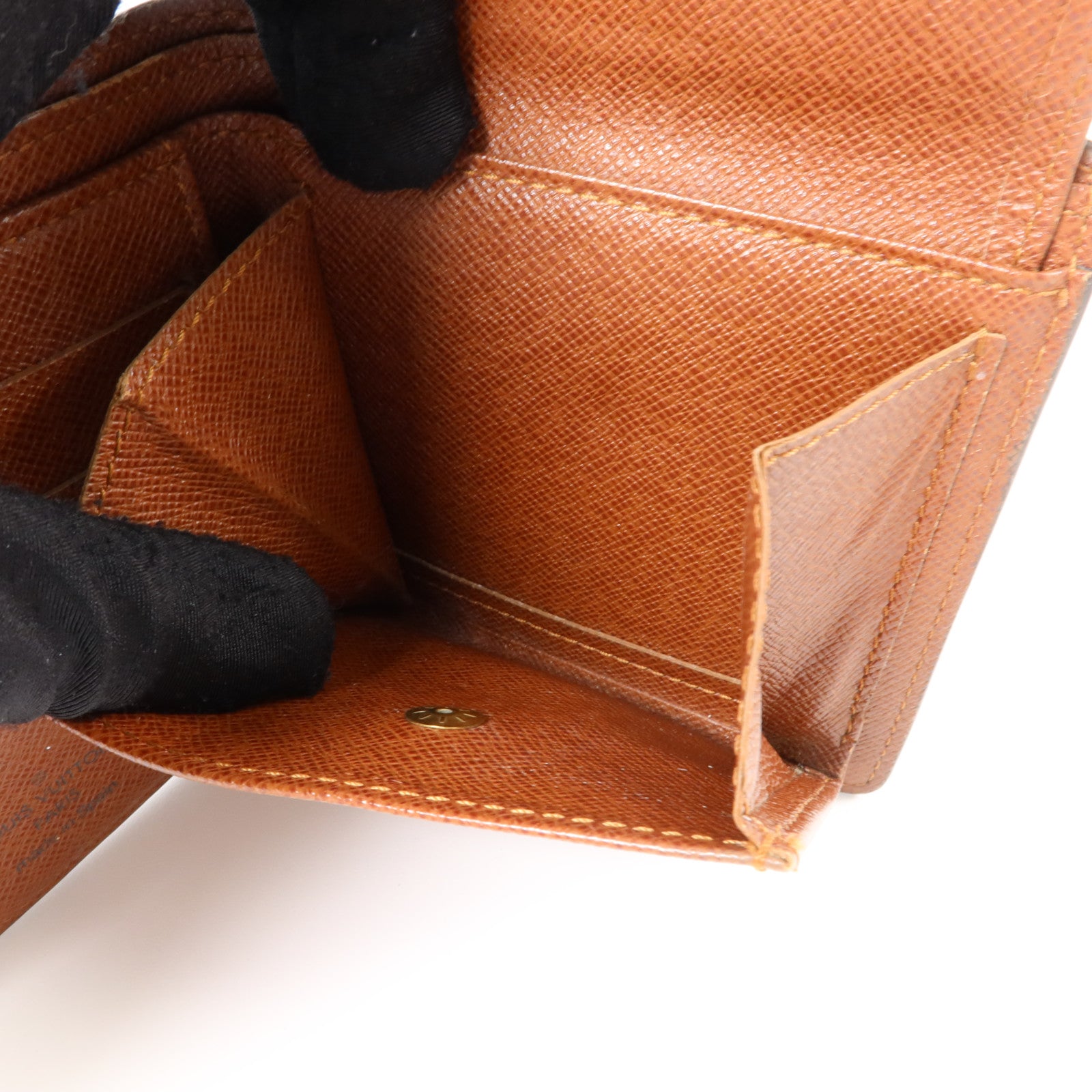 LOUIS VUITTON Monogram Porte Billet Cartes Credit Monnaie錢包