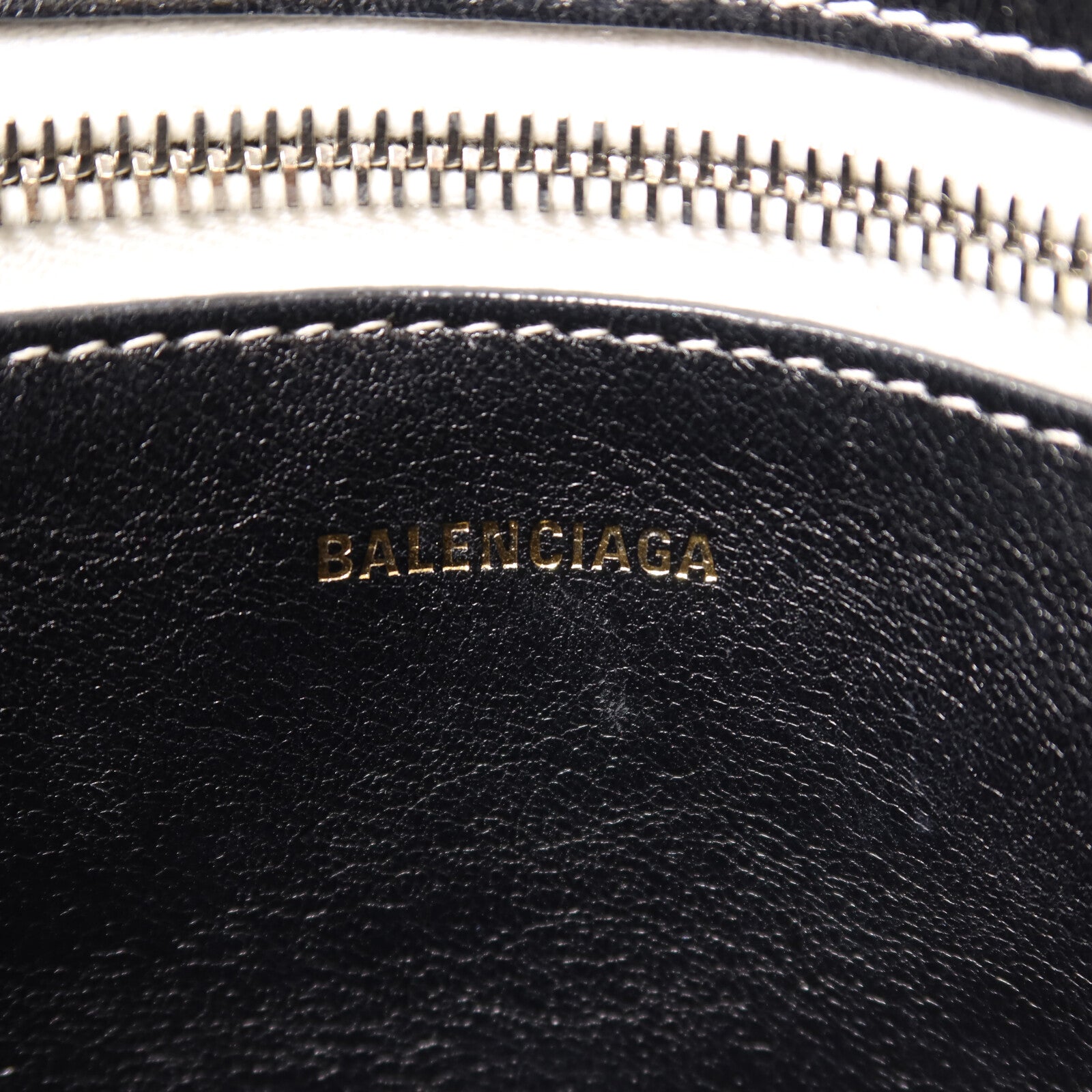 BALENCIAGA 羊皮皮革Barbes Small Shopper手挽肩背兩用袋