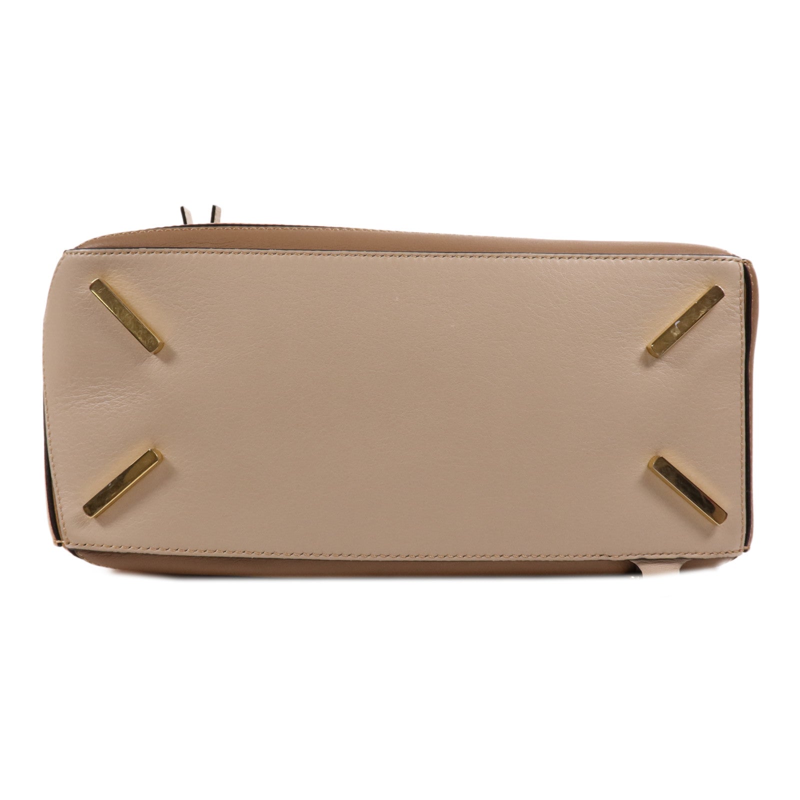 LOEWE 牛皮皮革Puzzle Medium金扣手挽肩背兩用袋