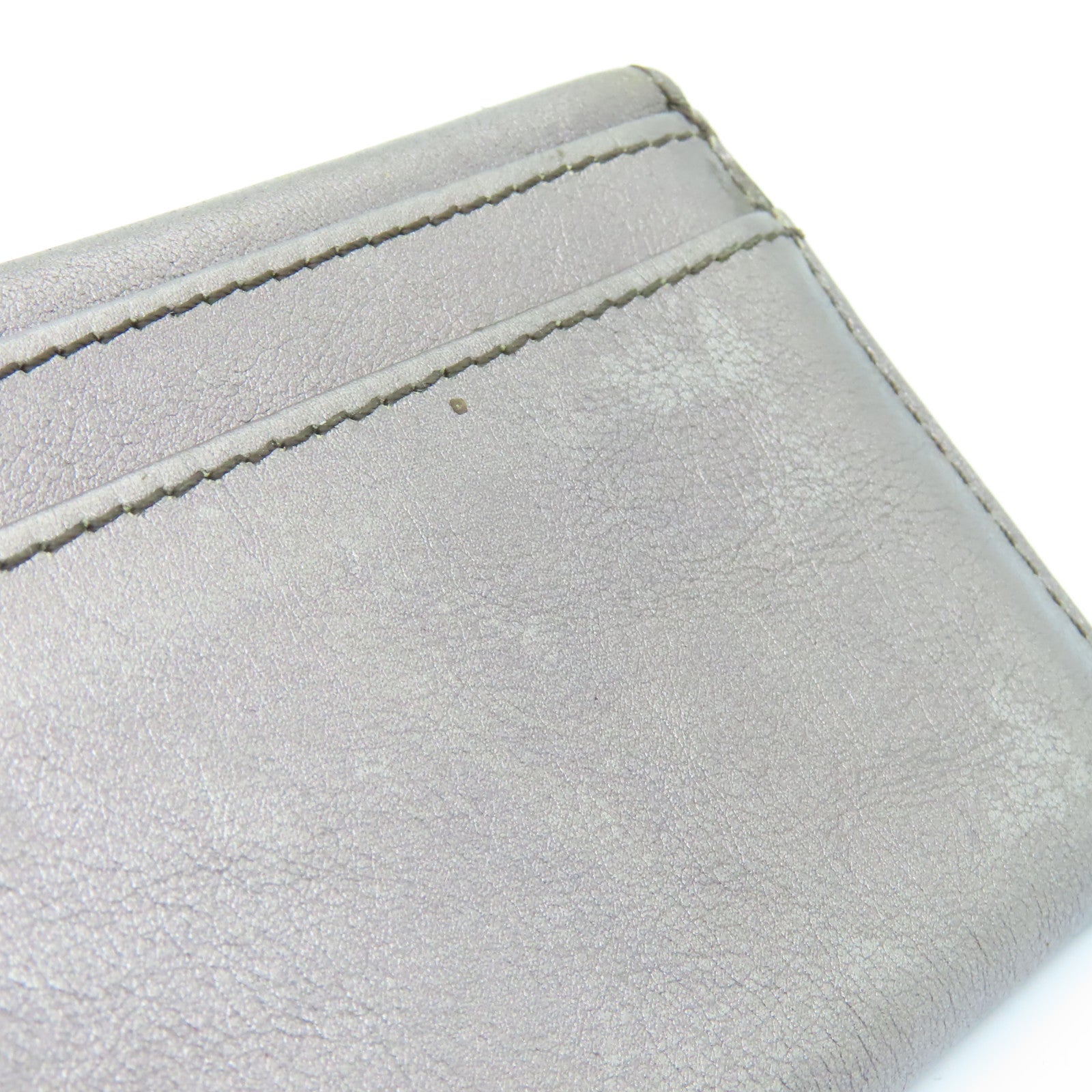TOD’S 【激減優惠】牛皮皮革Card Case銀扣卡片套青銅色