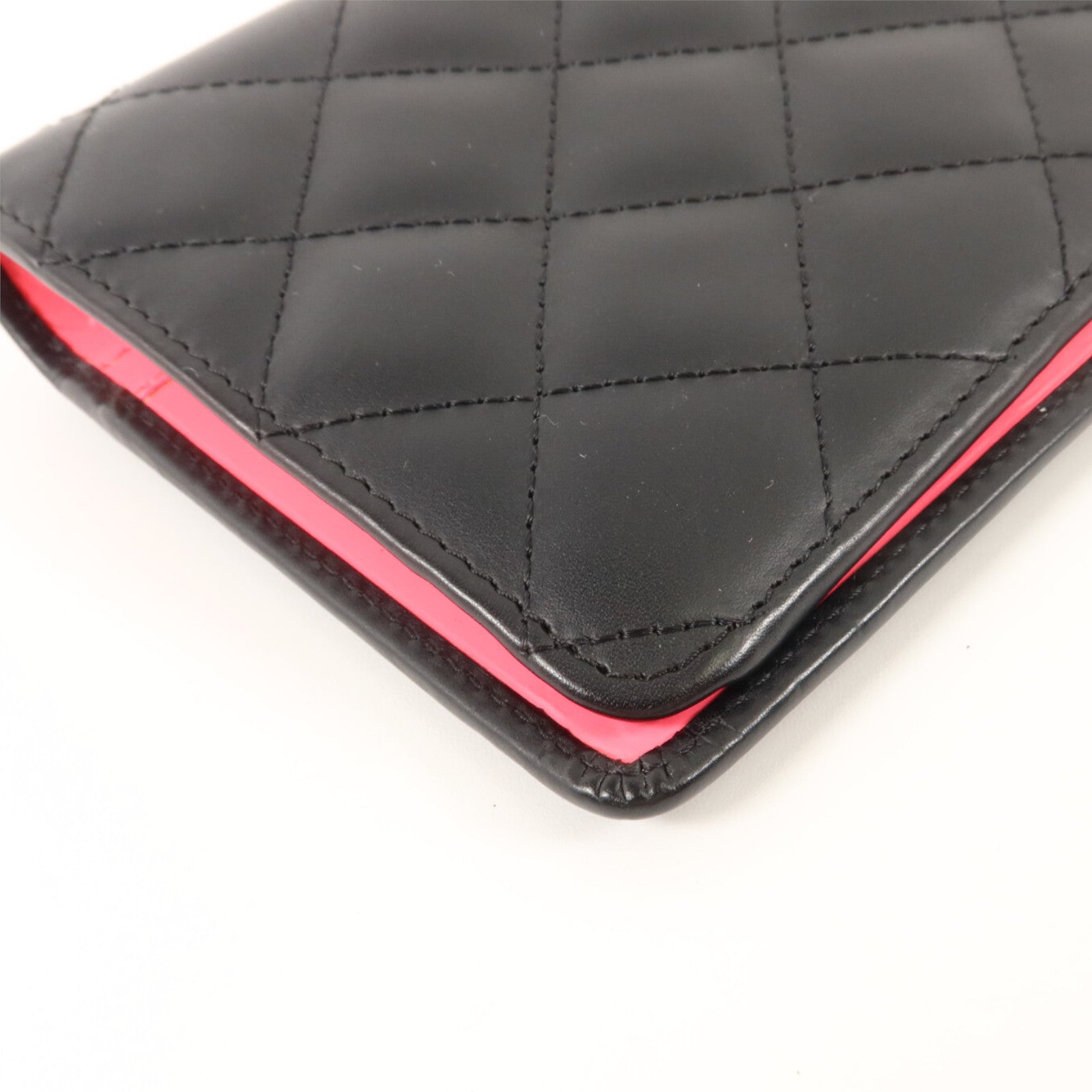 CHANEL 牛皮皮革Cambon Long Wallet長錢包
