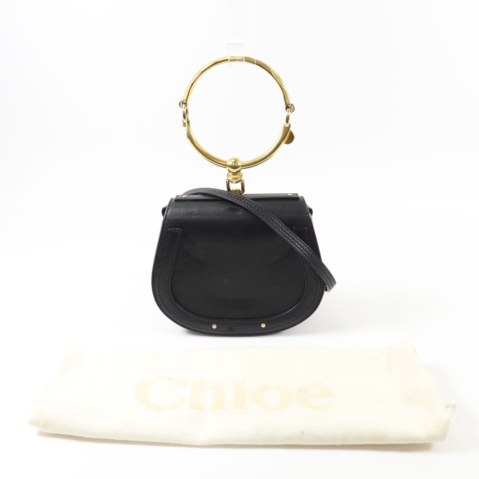 Chloe 牛皮皮革Nile Bag手挽肩背兩用袋
