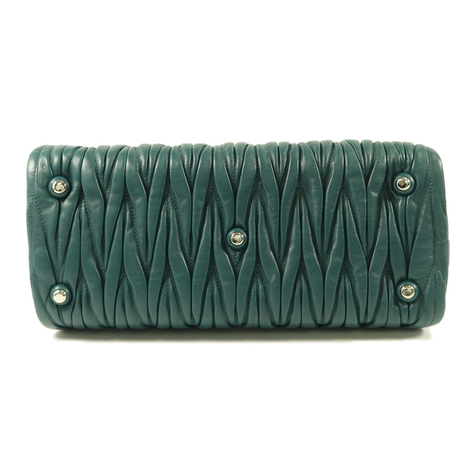 Miu Miu 牛皮皮革Matelasse 2 Way Shoulder Bag手挽肩背兩用袋
