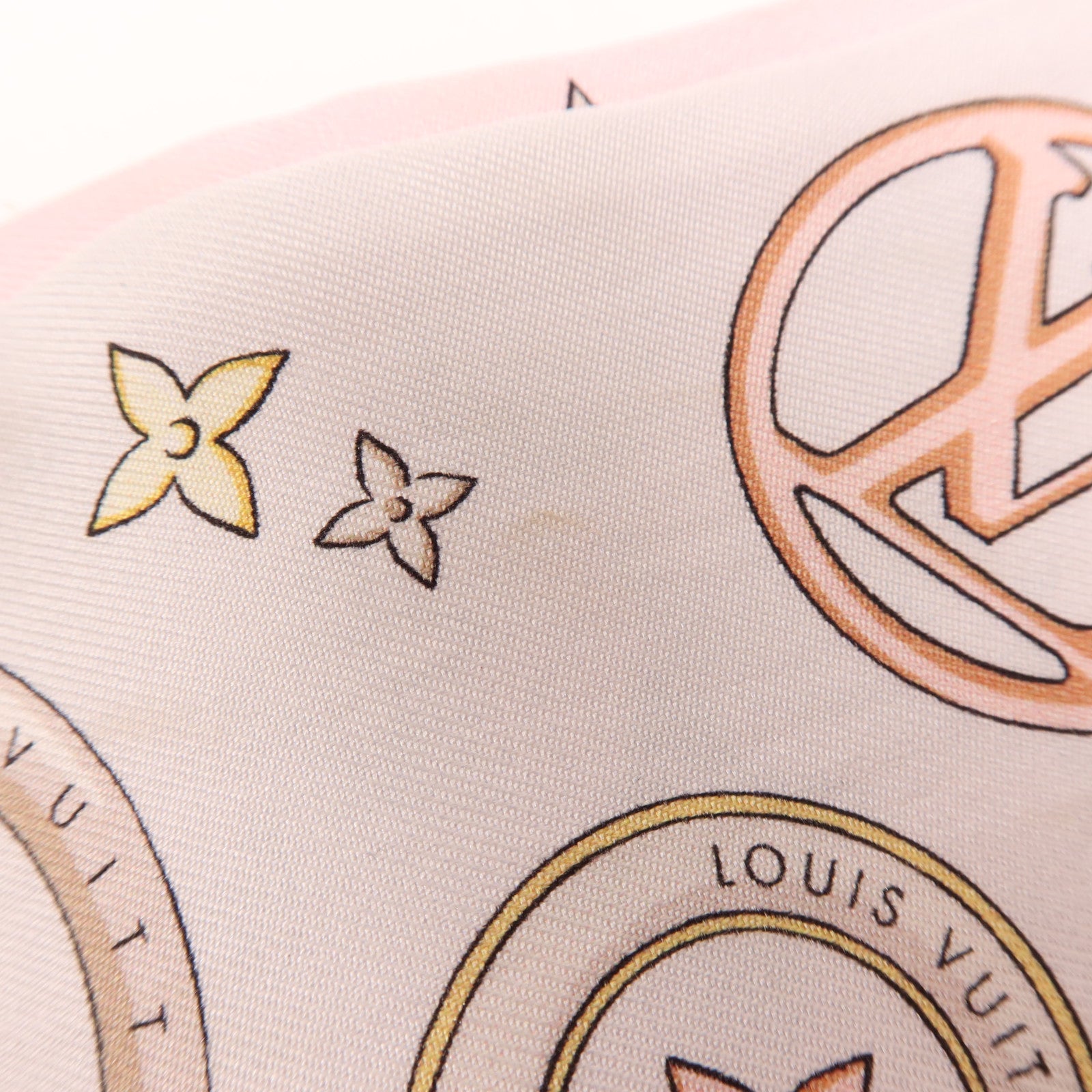 LOUIS VUITTON 絲質BB Band絲巾