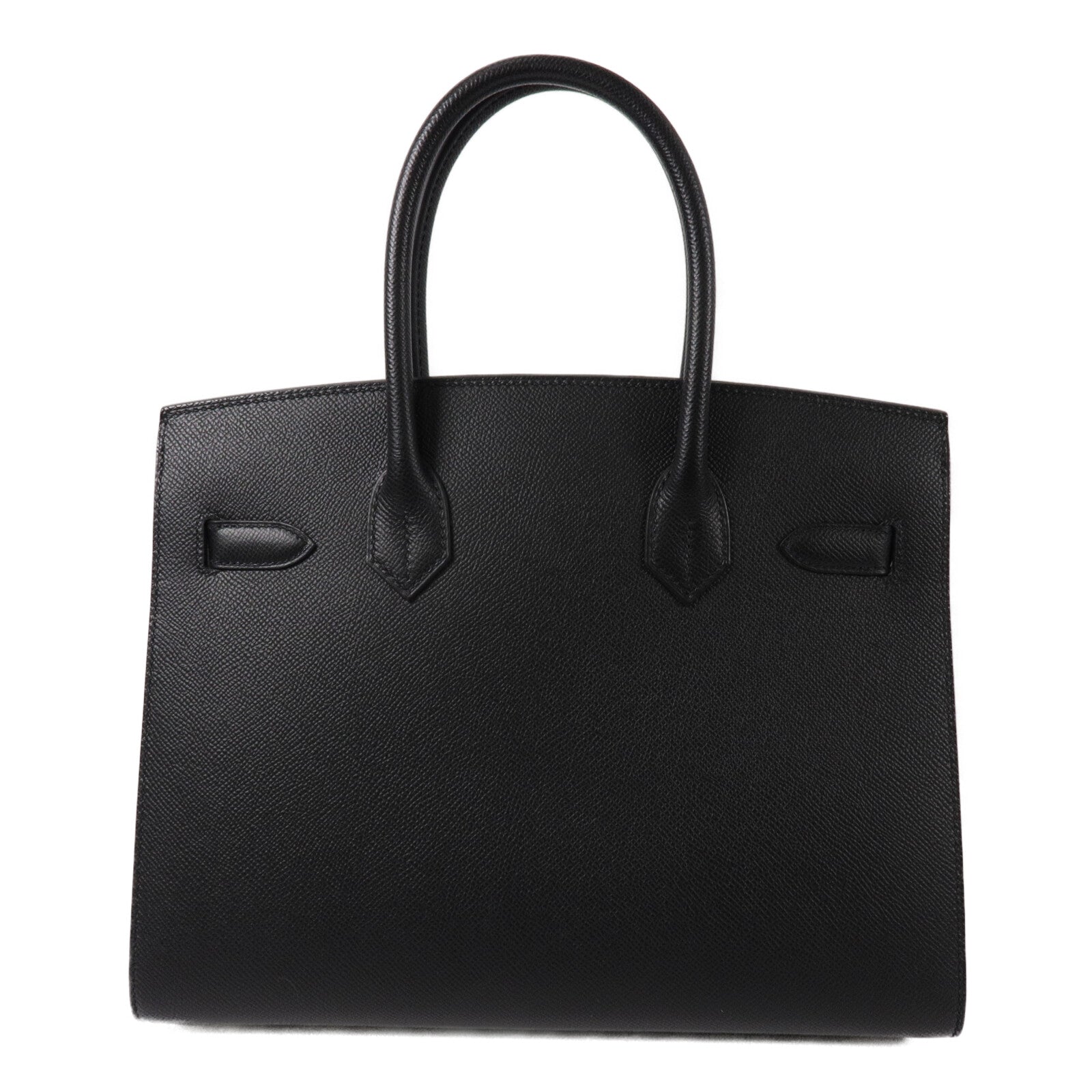HERMES Epsom皮革Birkin 30手挽袋Noir