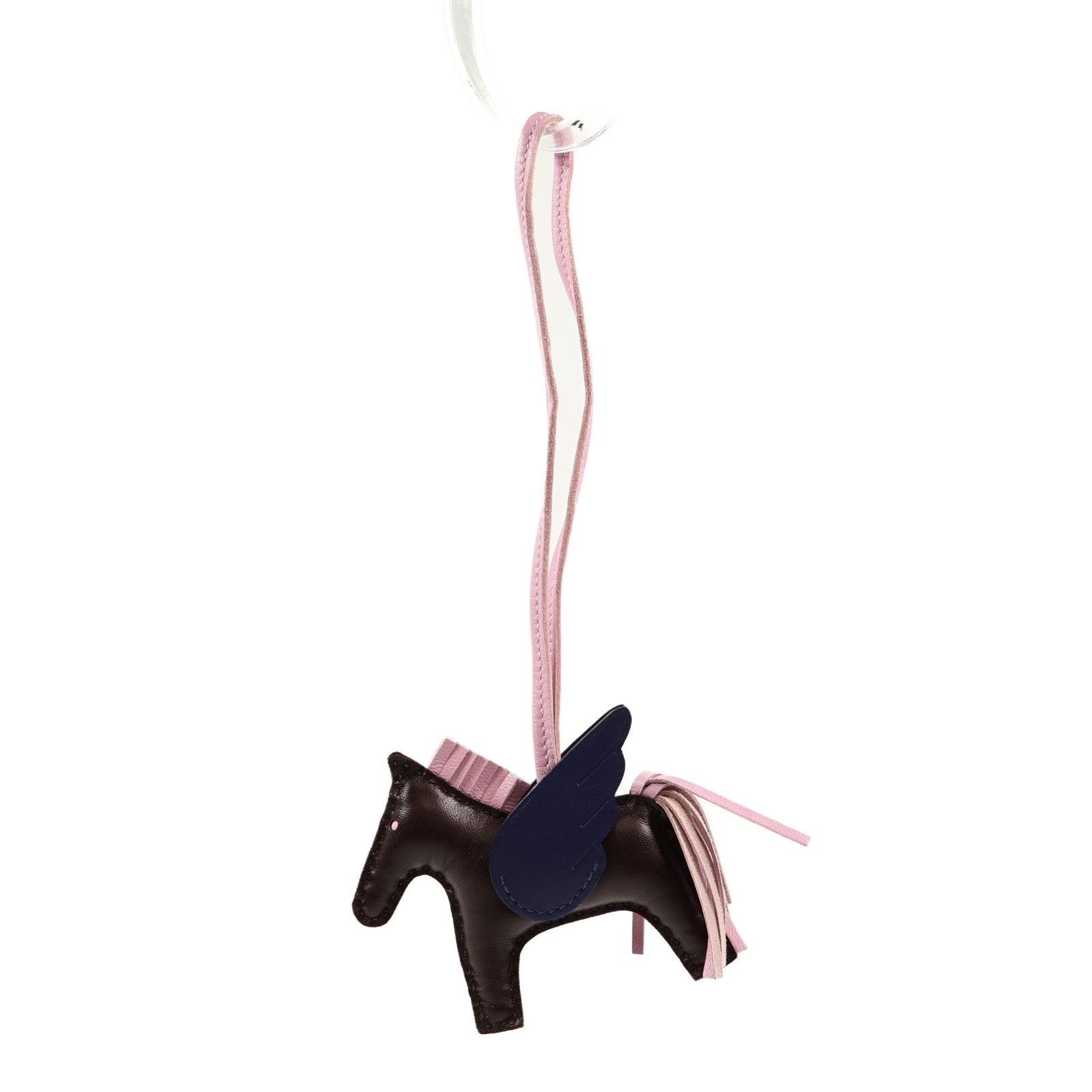 HERMES Milo皮革Rodeo Pegase PM掛飾