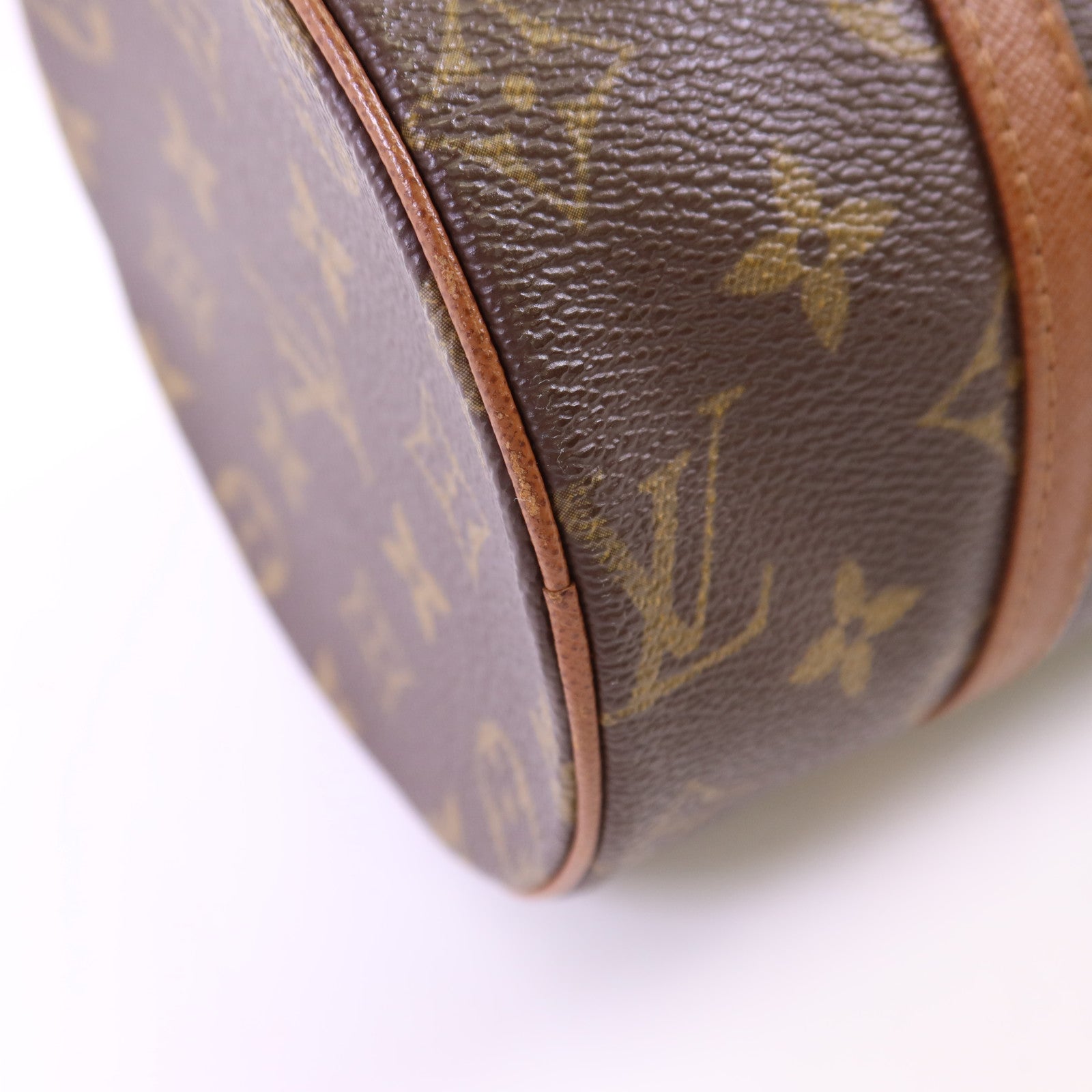 LOUIS VUITTON Monogram Papillon PM金扣手挽袋
