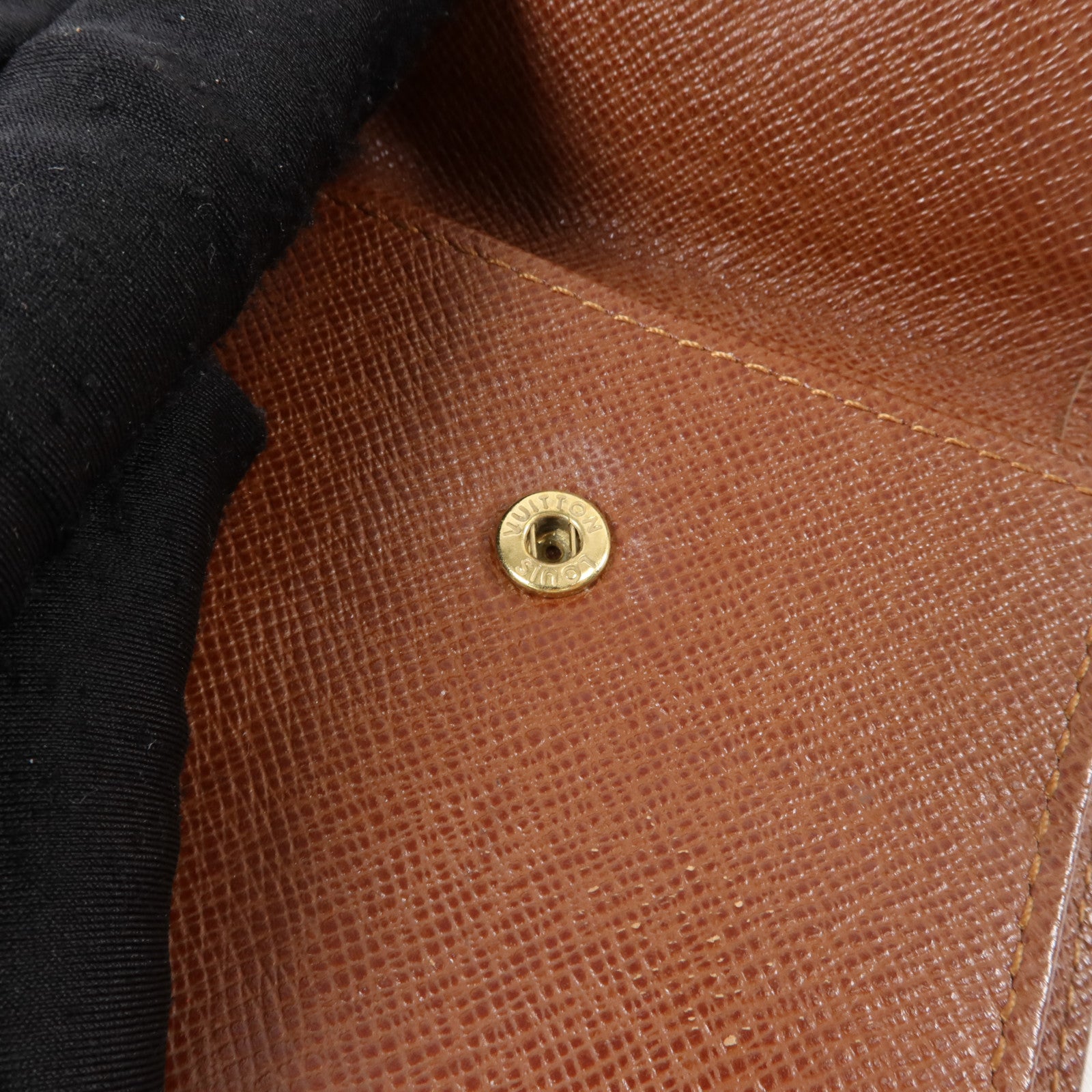 LOUIS VUITTON Monogram Porte Billet Cartes Credit Monnaie錢包