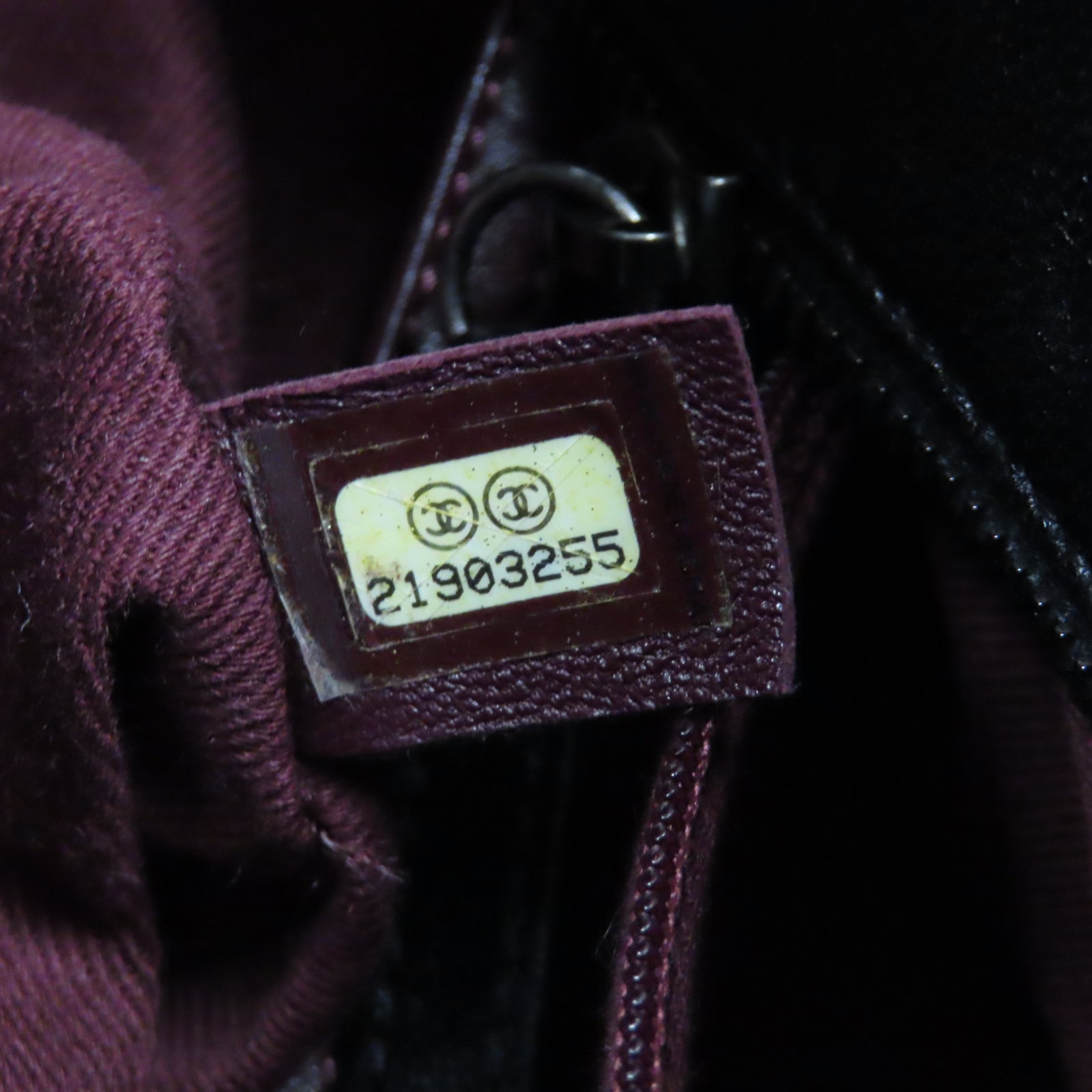 CHANEL 【激減優惠】菱格牛皮皮革Chain Shoulder銀扣鏈帶肩背袋黑色