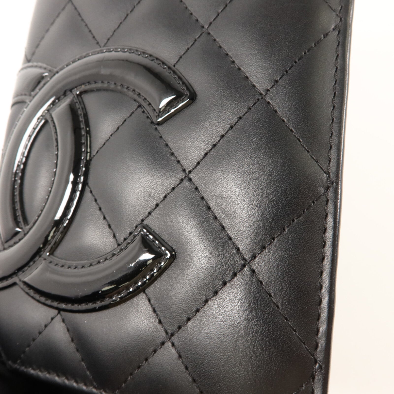 CHANEL 牛皮皮革Cambon Long Wallet長錢包