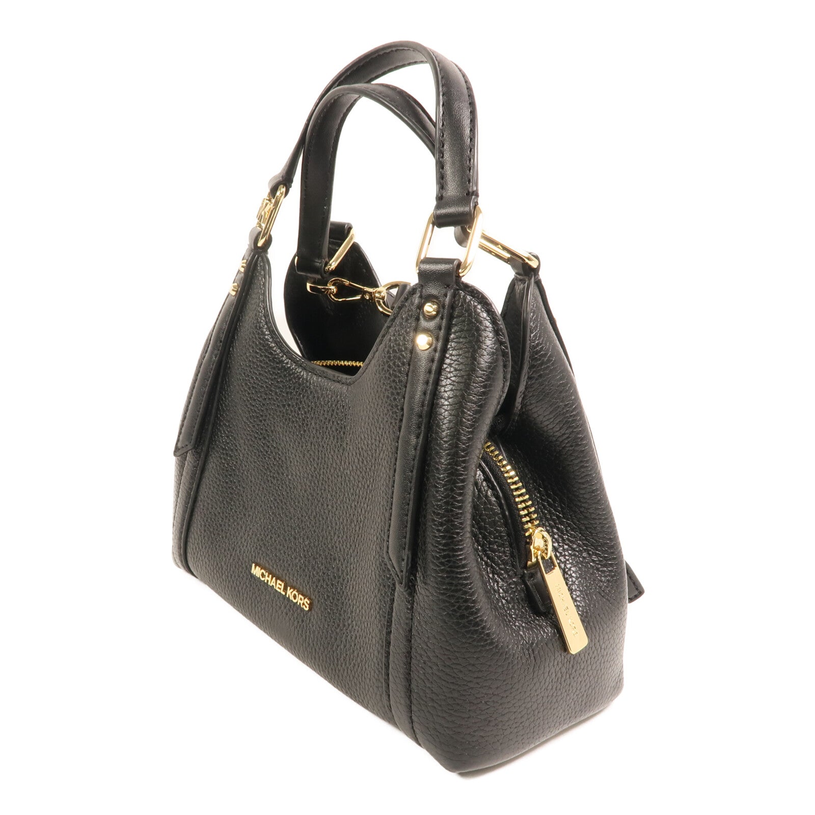 Michael Kors 牛皮皮革Shoulder Bag金扣手挽肩背兩用袋
