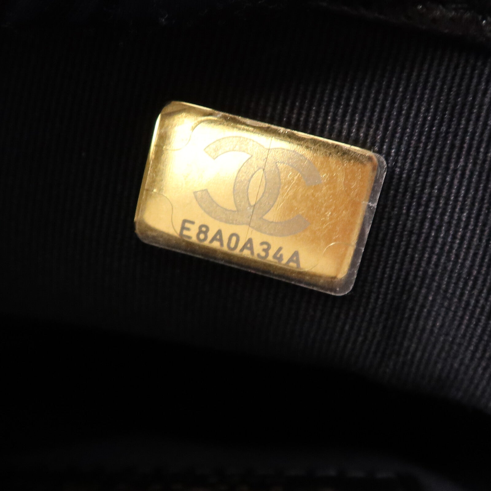 CHANEL 牛皮皮革Mini Flap Bag金扣鏈帶肩背袋