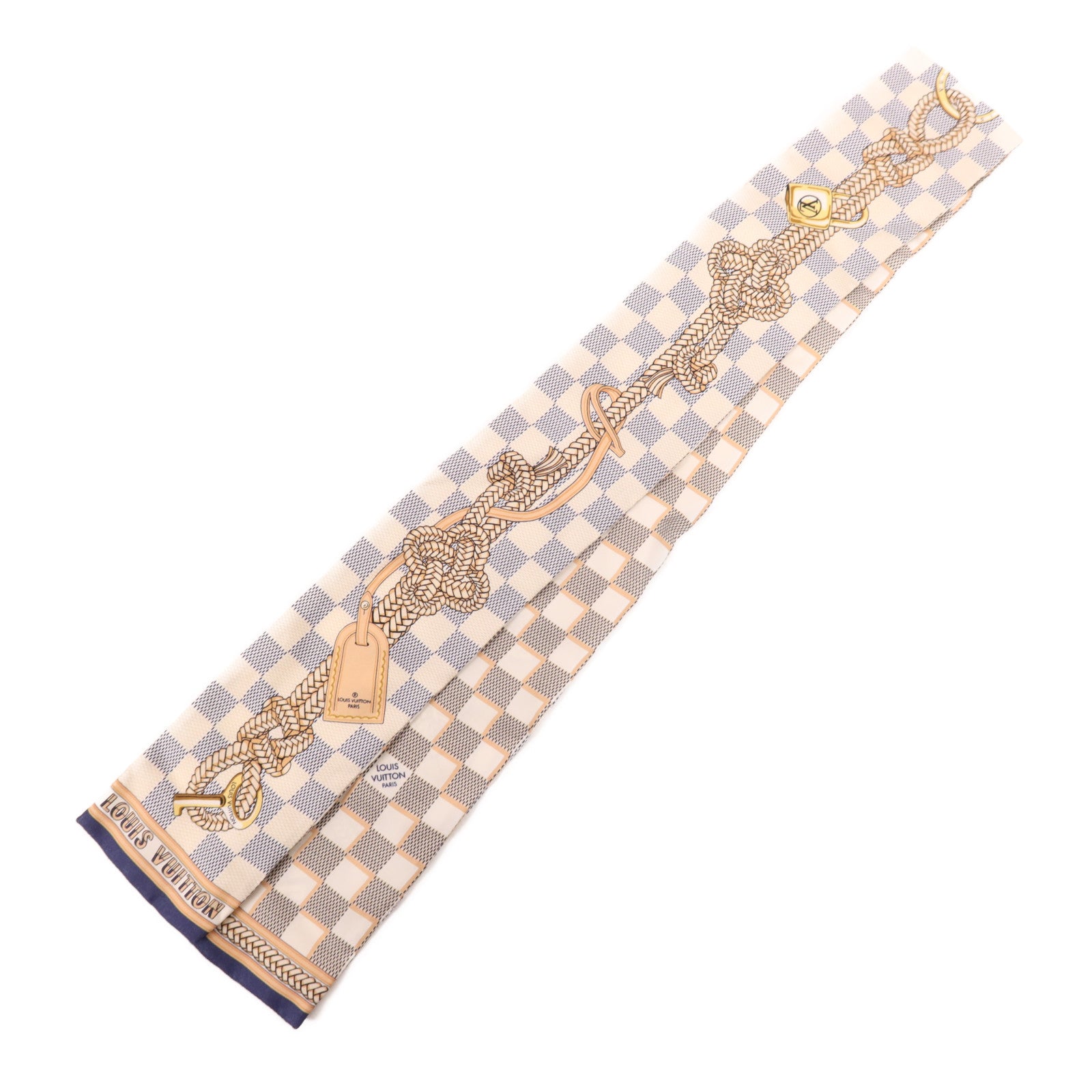 LOUIS VUITTON 絲質BB Band絲巾