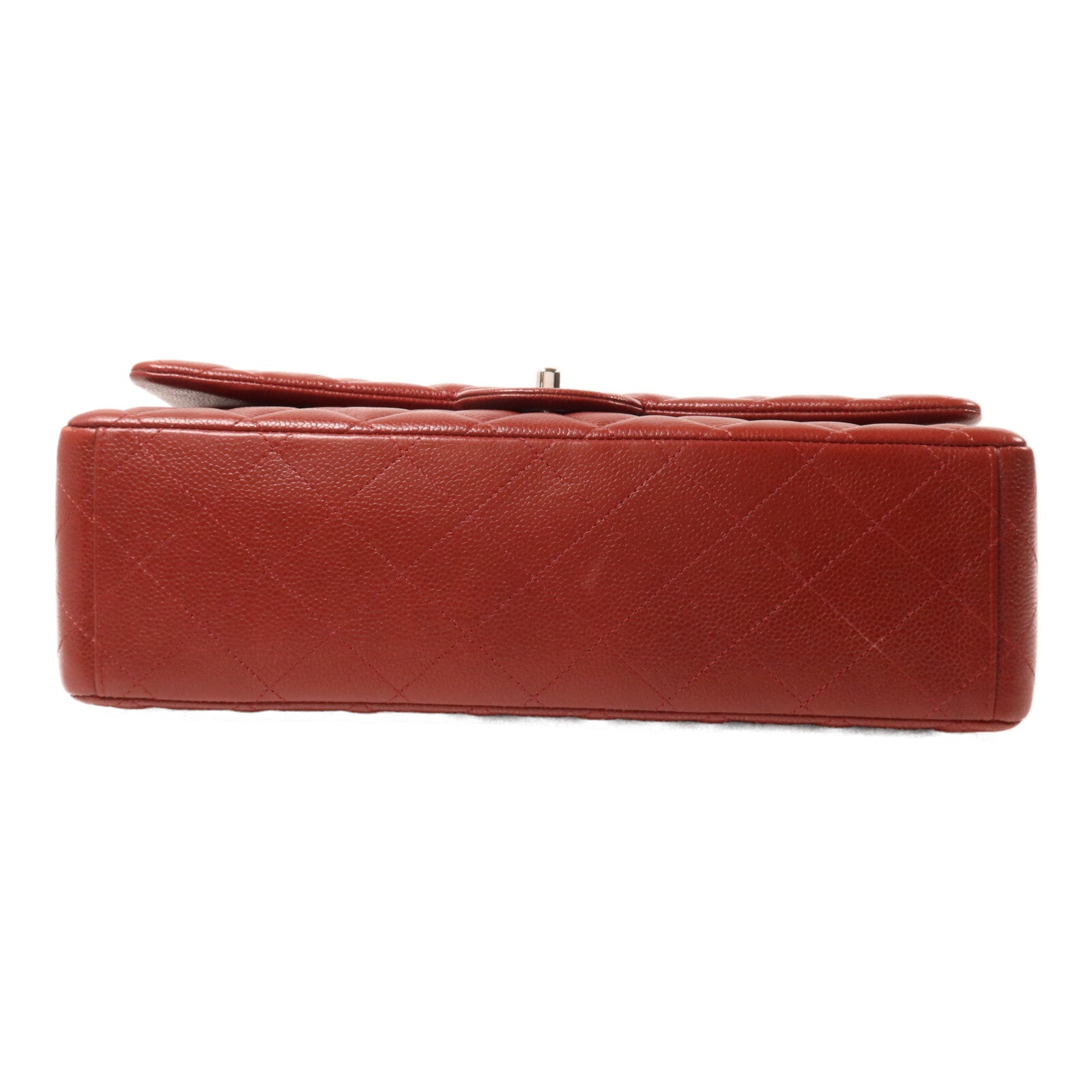 CHANEL 牛皮皮革Maxi Classic鏈帶肩背袋