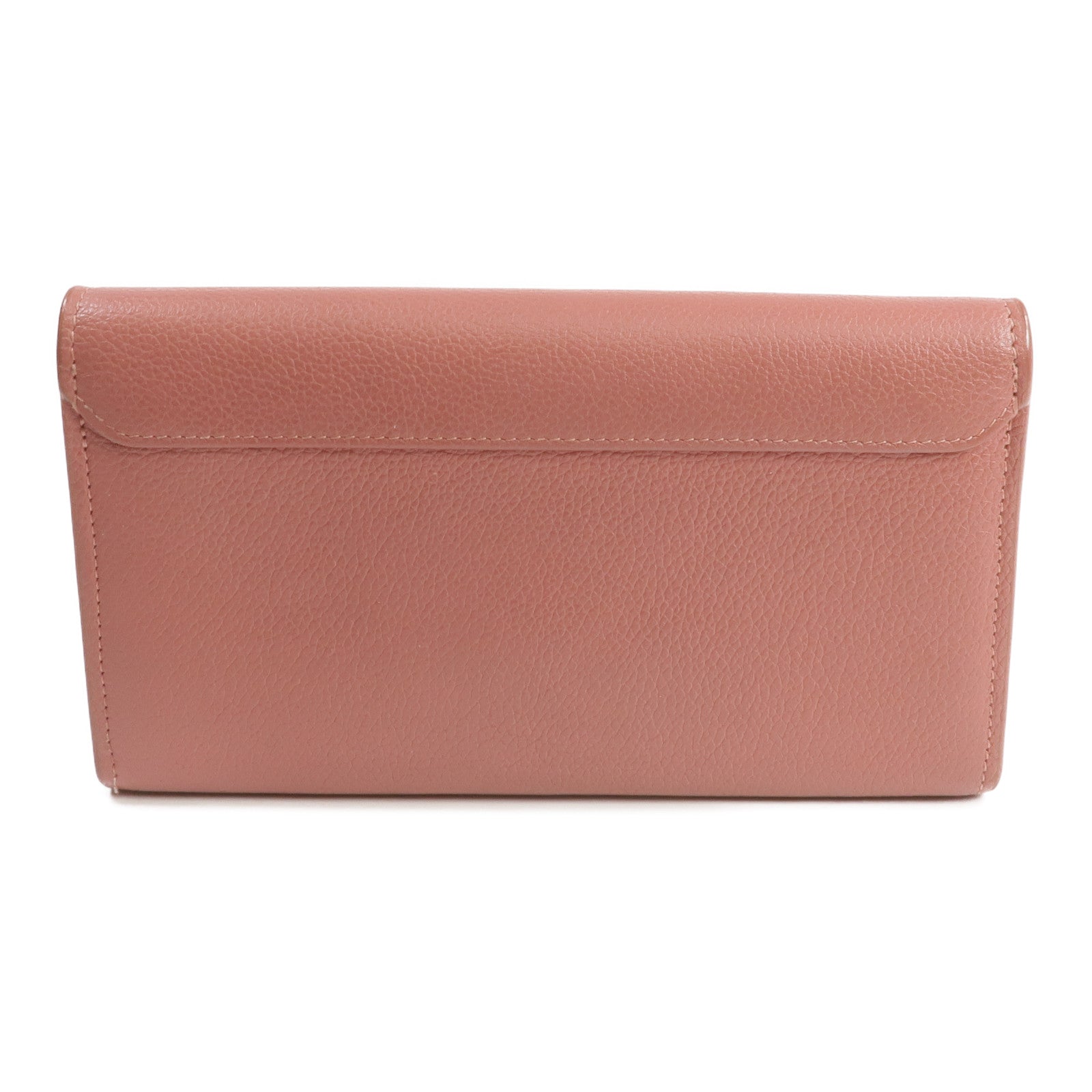 LOUIS VUITTON 牛皮皮革Portefeuille Mylockme銀扣長錢包