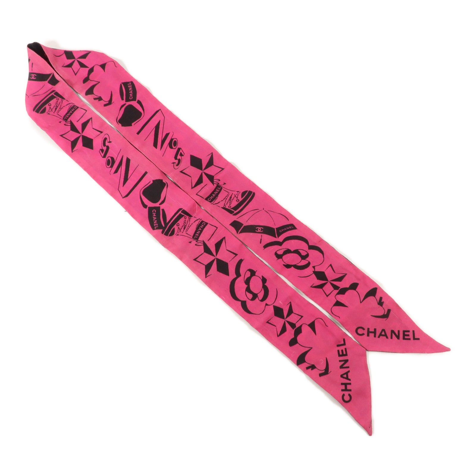 CHANEL 絲質Scarf絲巾