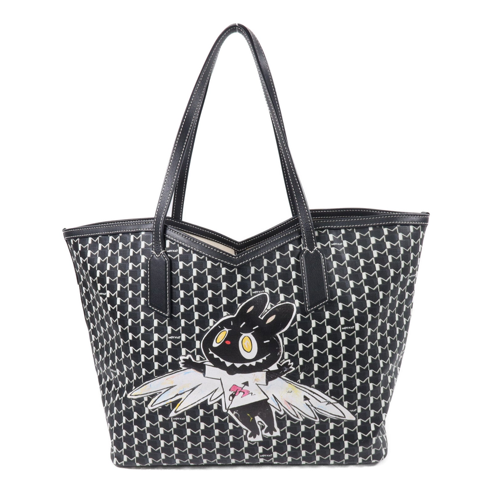 SELECTION 塗層帆布MoynatxLabubu Tote Bag手挽袋