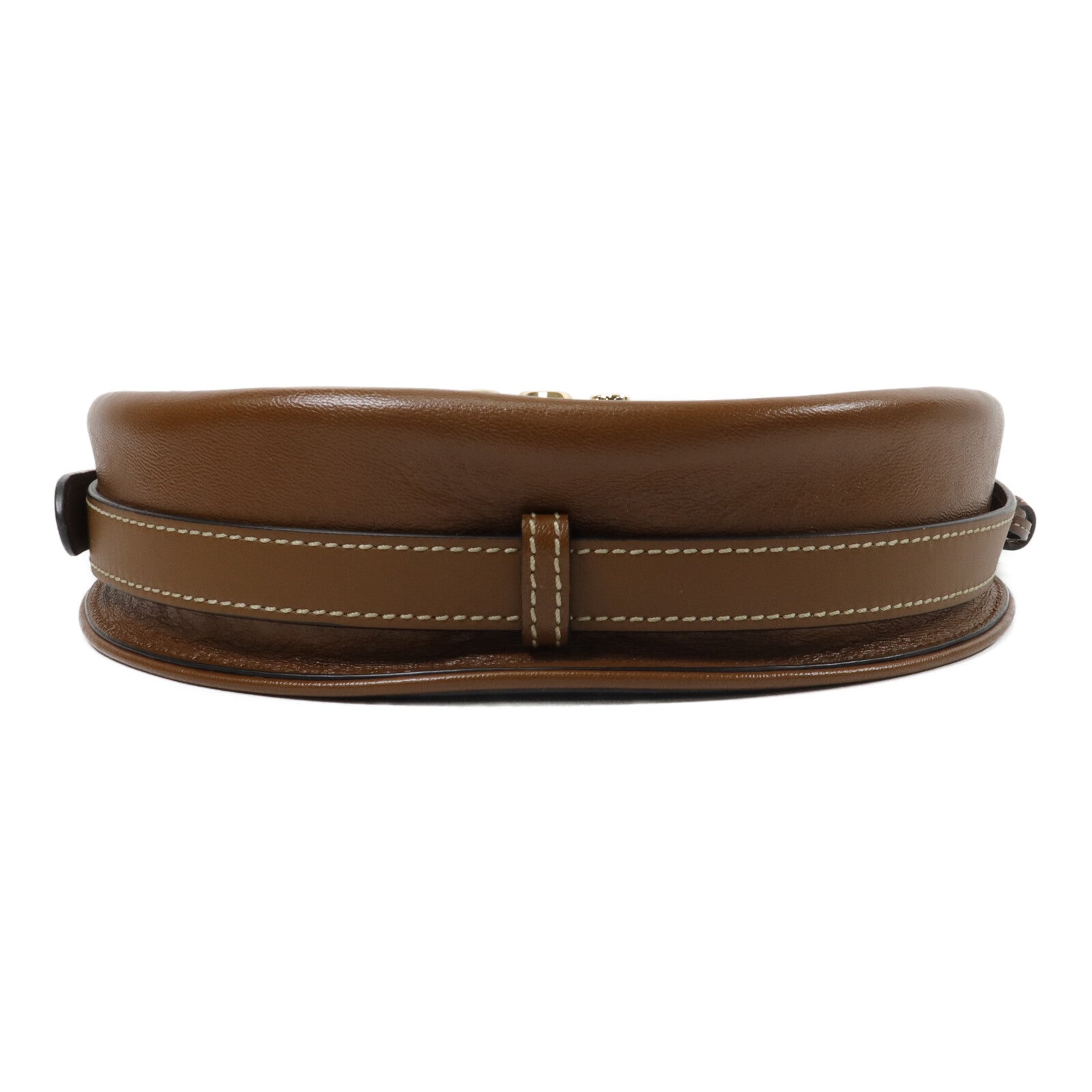 GUCCI 塗層帆布Padlock Saddle Small肩背袋