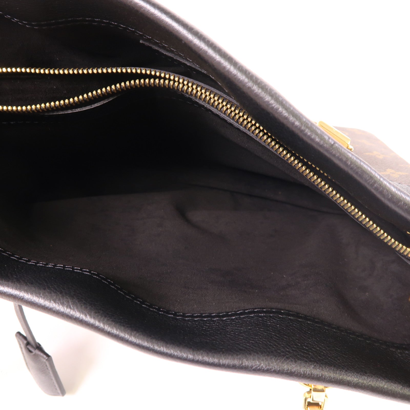 LOUIS VUITTON LV GHW Pallas Shopper Shoulder Bag M51198 Monogram Brown