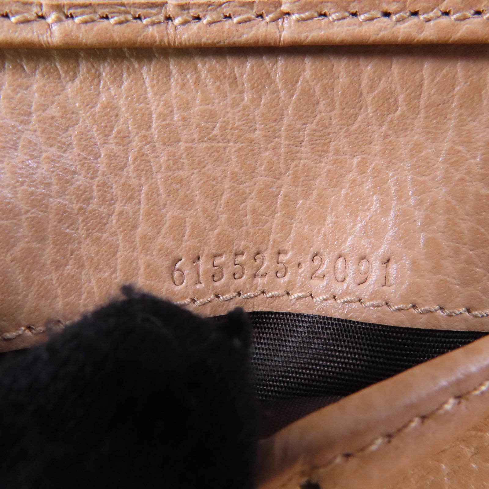 GUCCI 牛皮皮革Wallet金扣錢包啡色