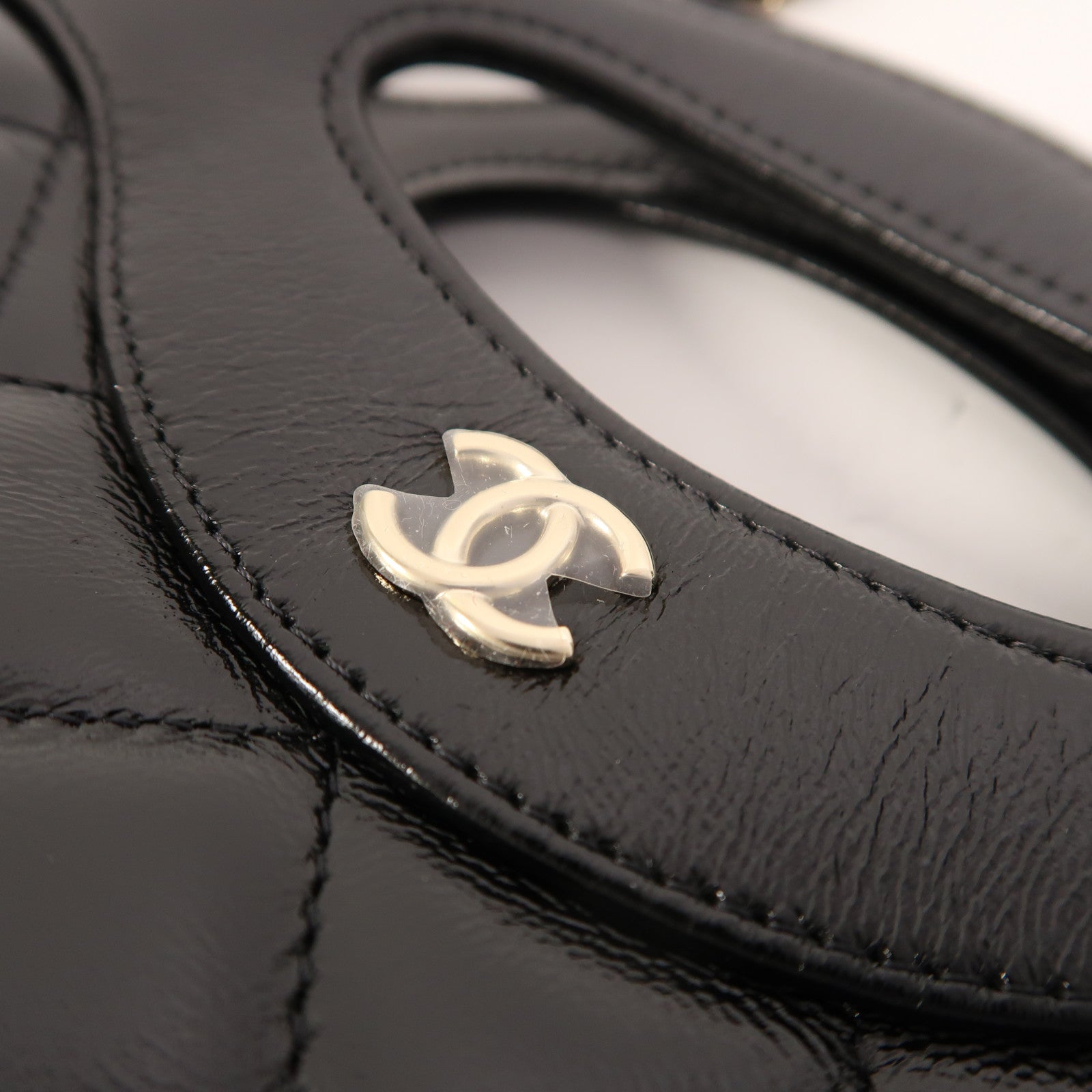 CHANEL 羊皮皮革Chanel 31 Nano金扣手挽肩背兩用袋