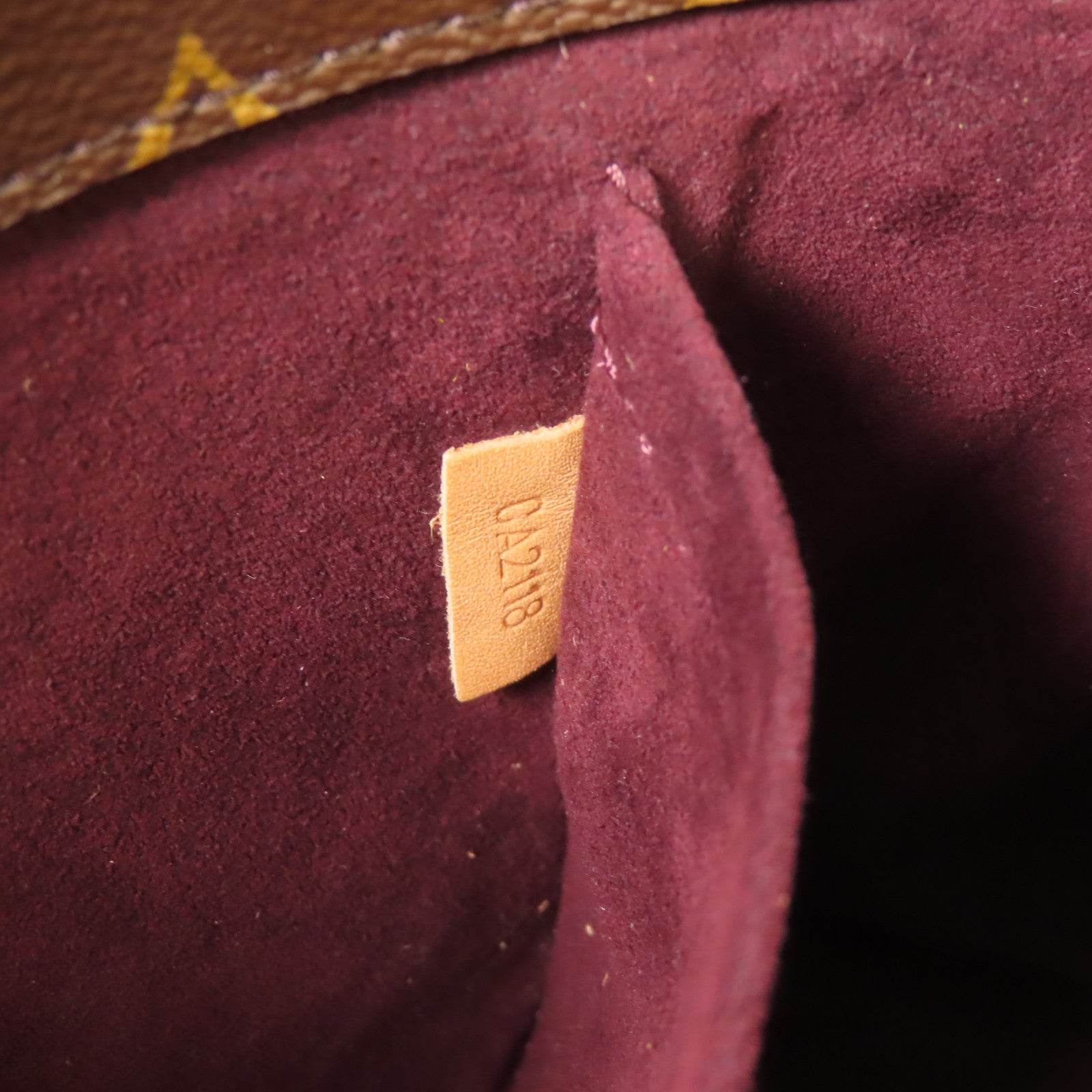 LOUIS VUITTON Monogram Montaigne金扣手挽肩背兩用袋棕色