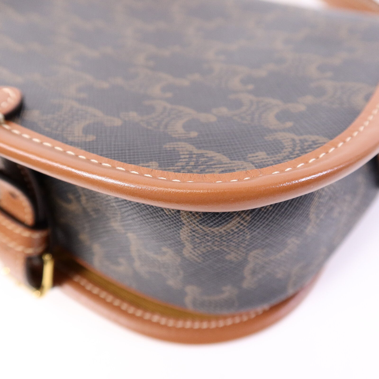CELINE 塗層帆布Folco肩背袋