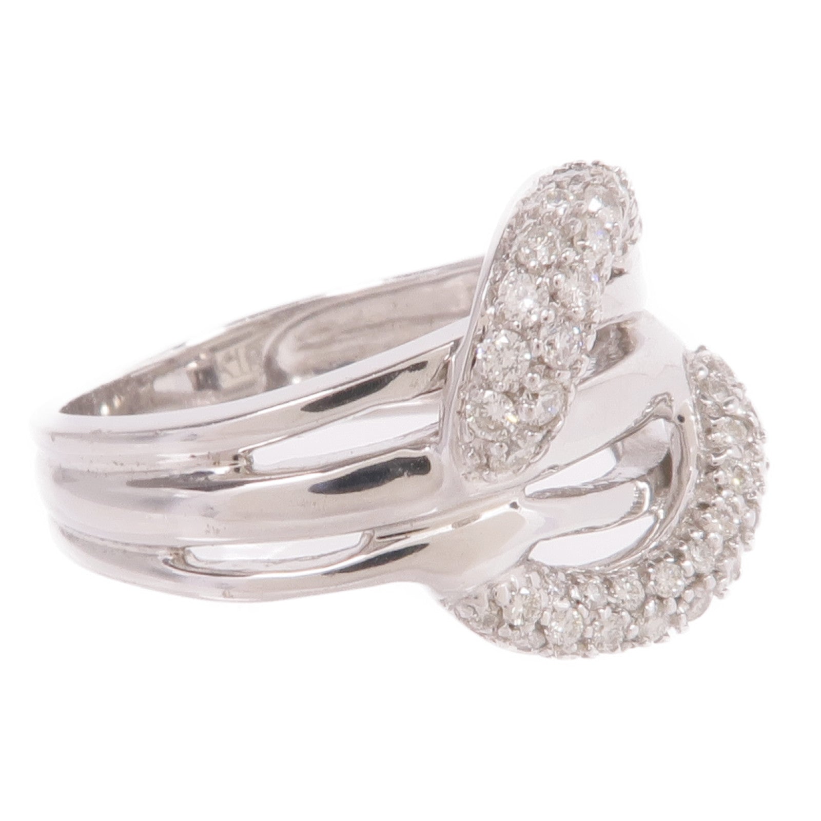 JEWELRY 18K白金Diamond Ring鑽石戒指US#6.25