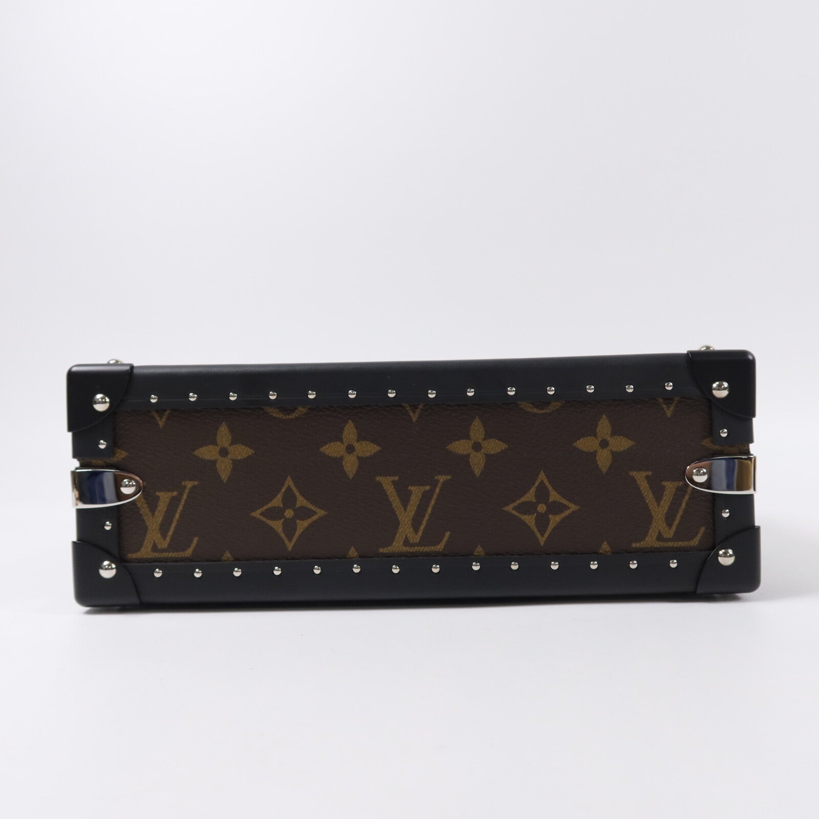 LOUIS VUITTON Monogram Macassar Clutch Box肩背袋