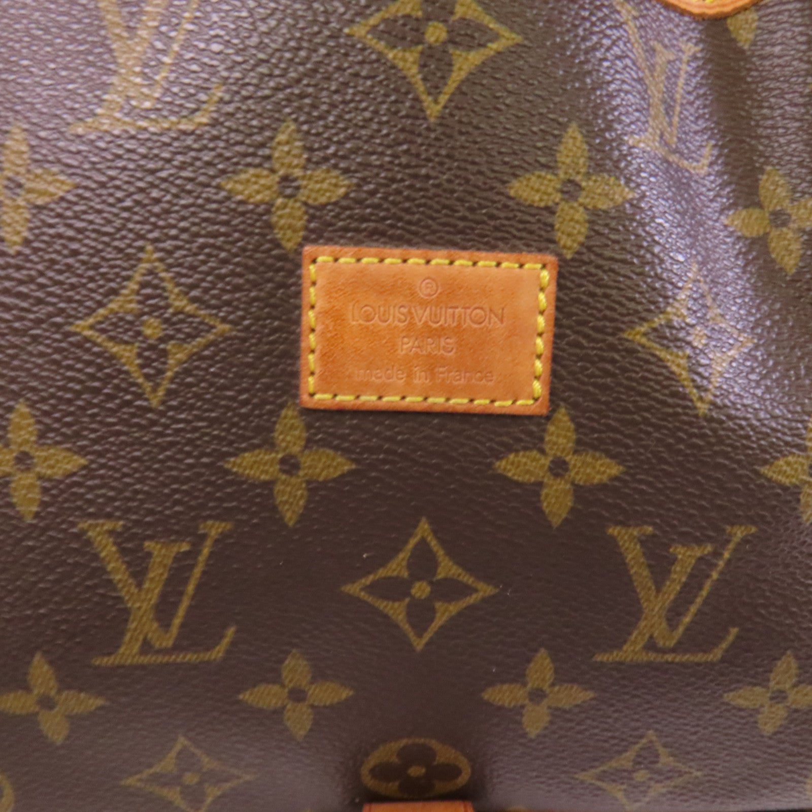 LOUIS VUITTON Monogram Saumur 30金扣肩背袋