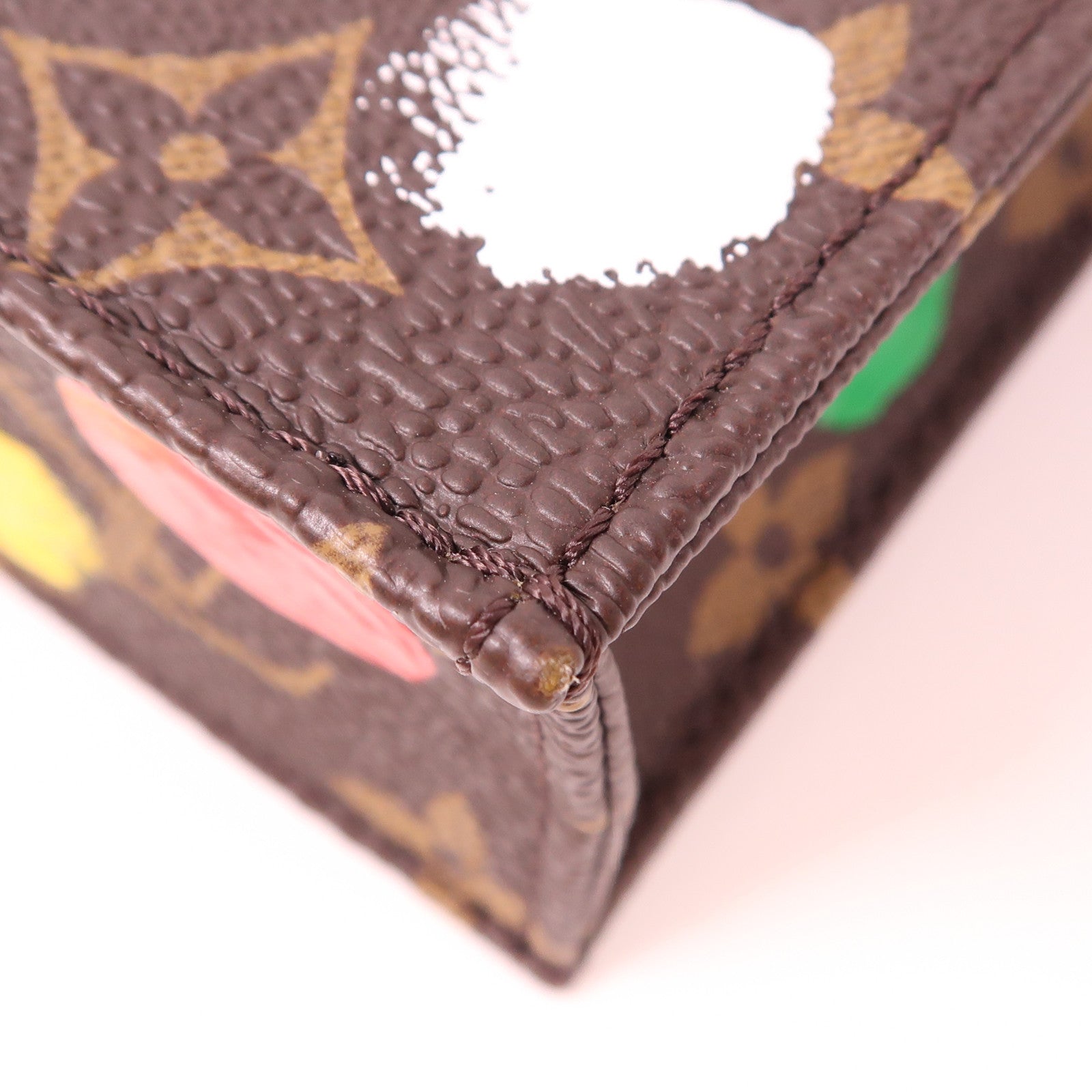 LOUIS VUITTON Monogram YK Petit Sac Plat金扣手挽肩背兩用袋