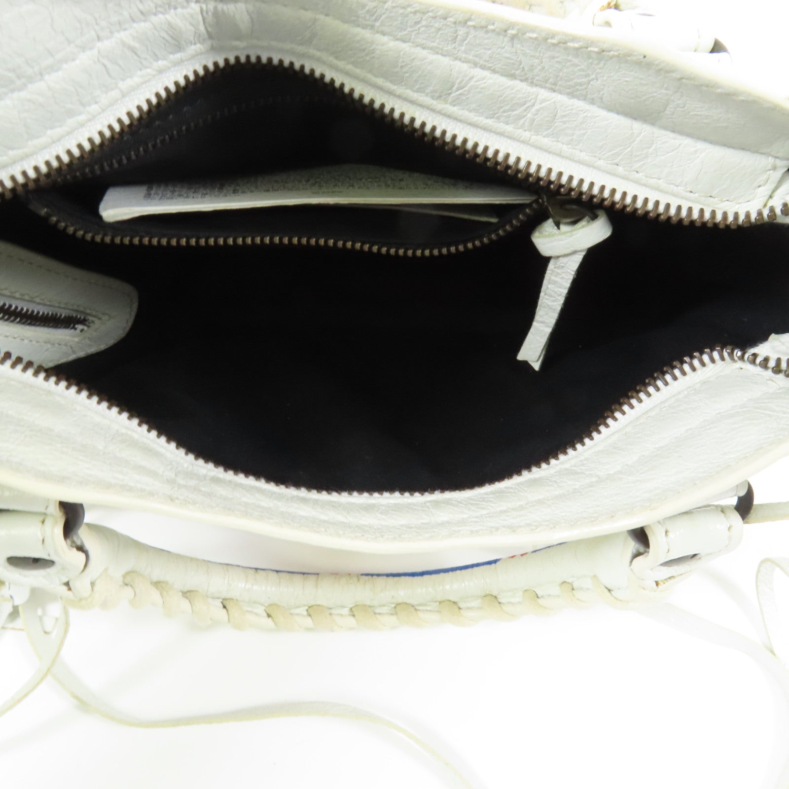 BALENCIAGA 牛皮皮革Mini City Graffiti手挽肩背兩用袋