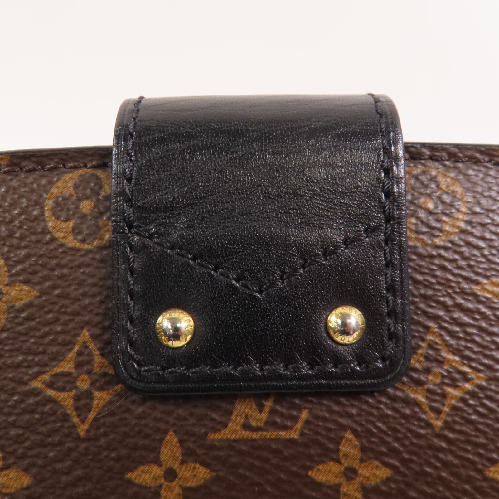 LOUIS VUITTON 【激減優惠】Monogram Reverse Trunk Clutch金扣肩背袋