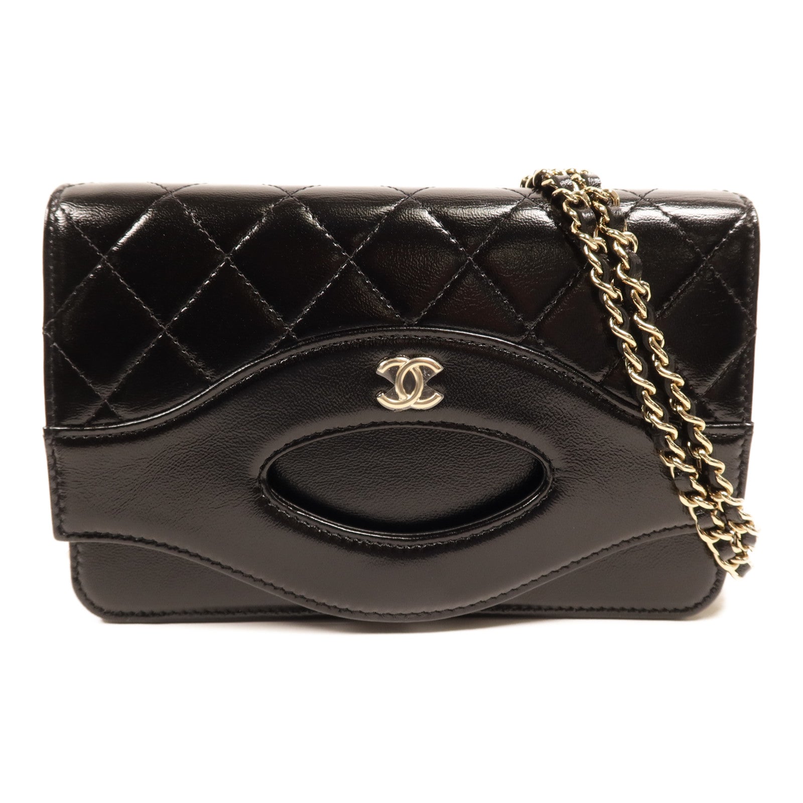 CHANEL 牛皮皮革Chanel 31 Wallet on Chain金扣鏈帶肩背袋