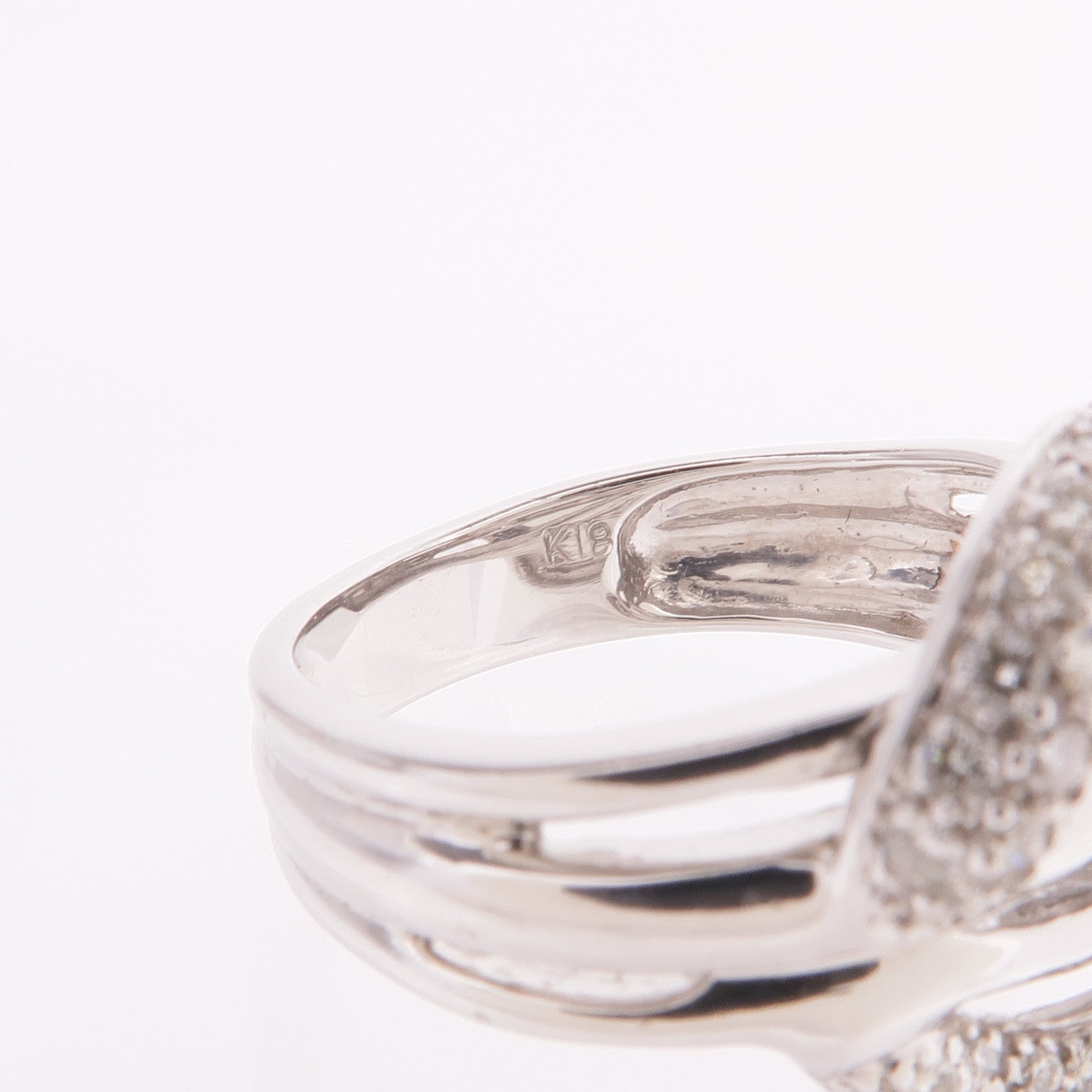 JEWELRY 18K白金Diamond Ring鑽石戒指US#6.25