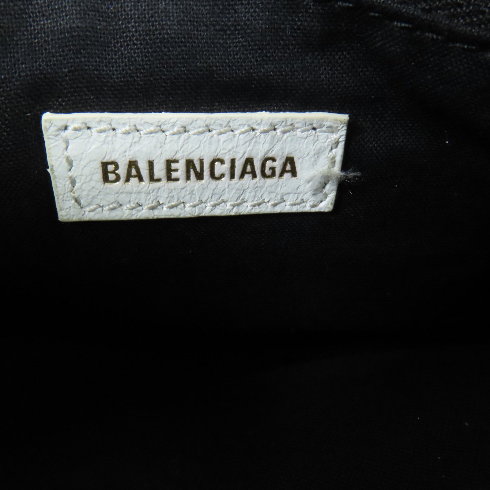 BALENCIAGA 牛皮皮革Mini City Graffiti手挽肩背兩用袋