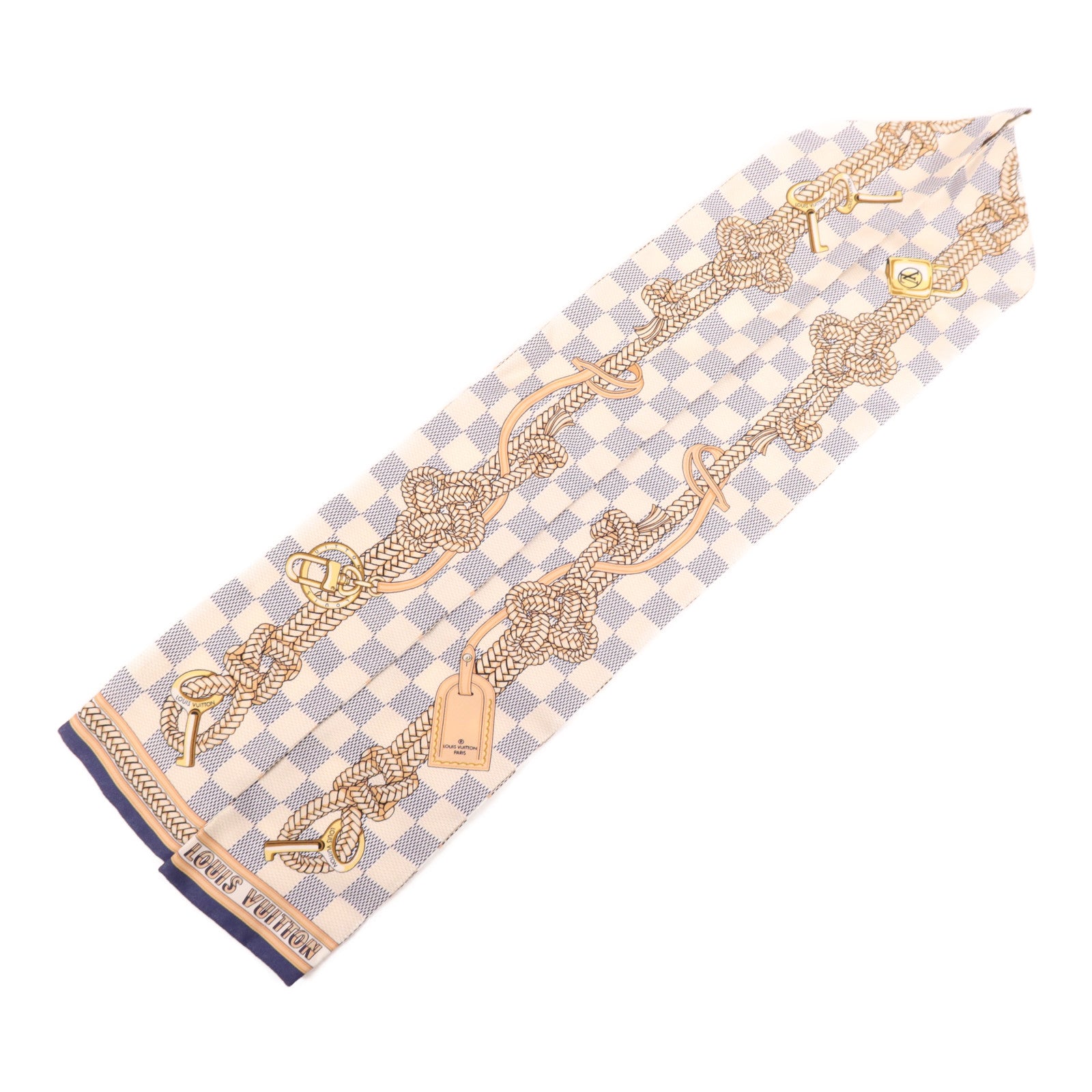 LOUIS VUITTON 絲質BB Band絲巾
