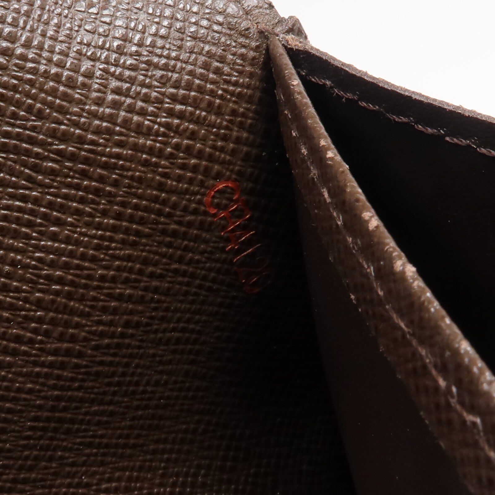 LOUIS VUITTON 【激減優惠】Damier Portefeuille Sarah 金扣長錢包
