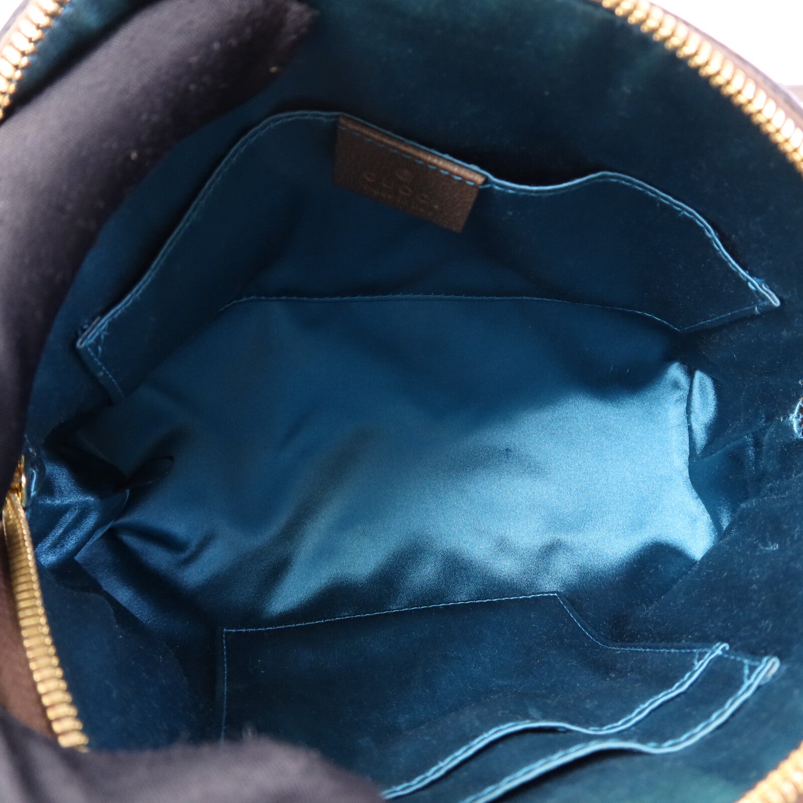 GUCCI 塗層帆布Ophidia GG金扣肩背袋