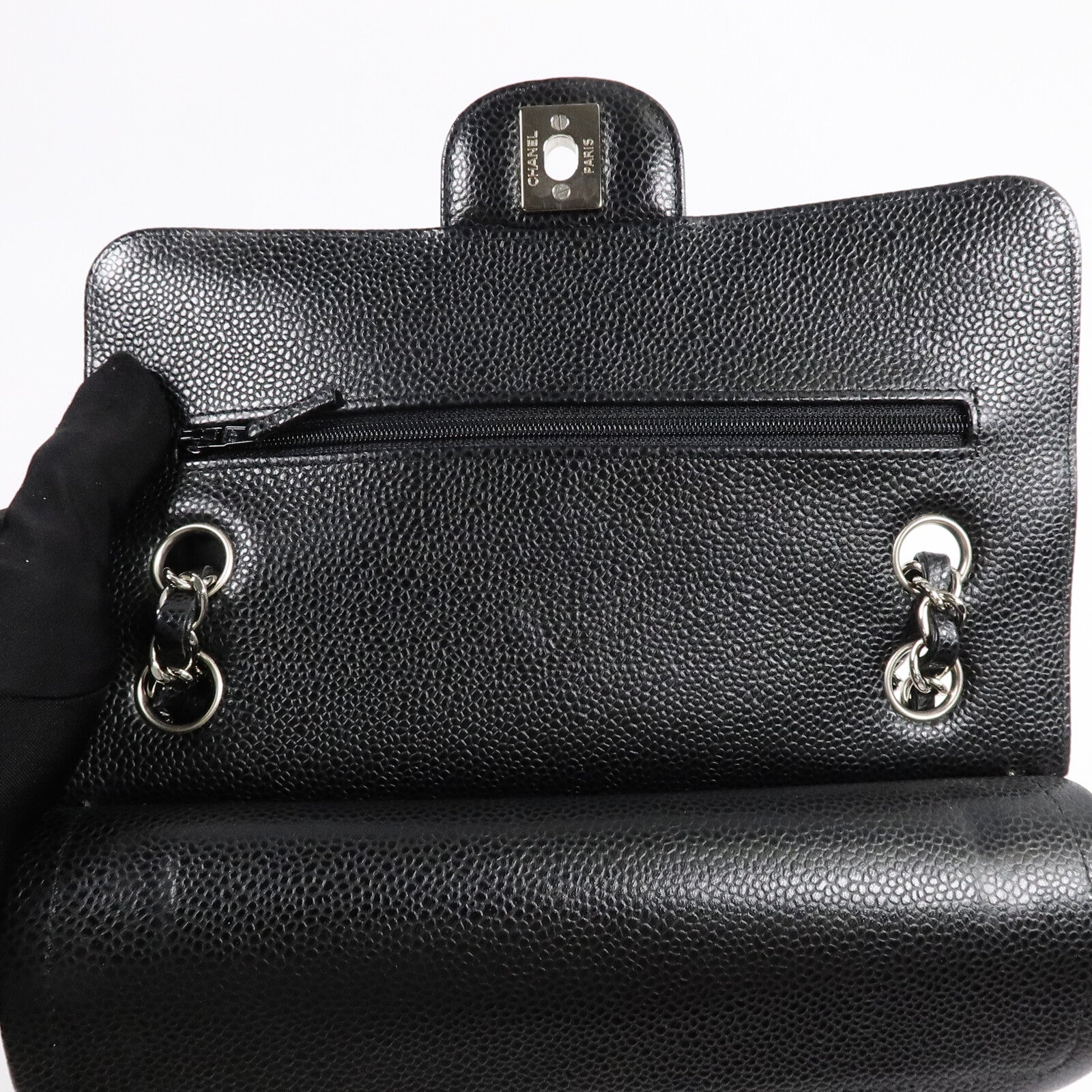 CHANEL 牛皮皮革Classic 23鏈帶肩背袋