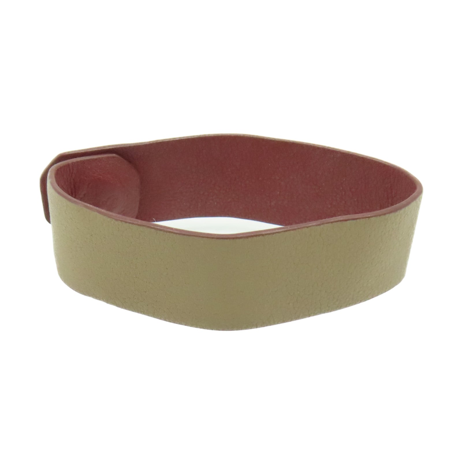 HERMES 【激減優惠】Swift皮革Bracelet金扣手鏈Etoupe大象灰色