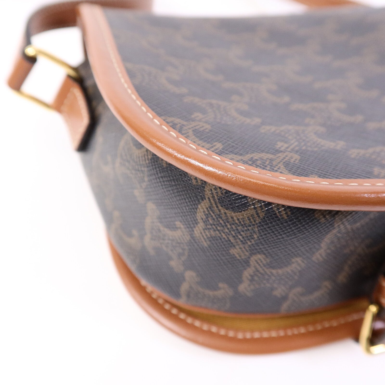 CELINE 塗層帆布Folco肩背袋