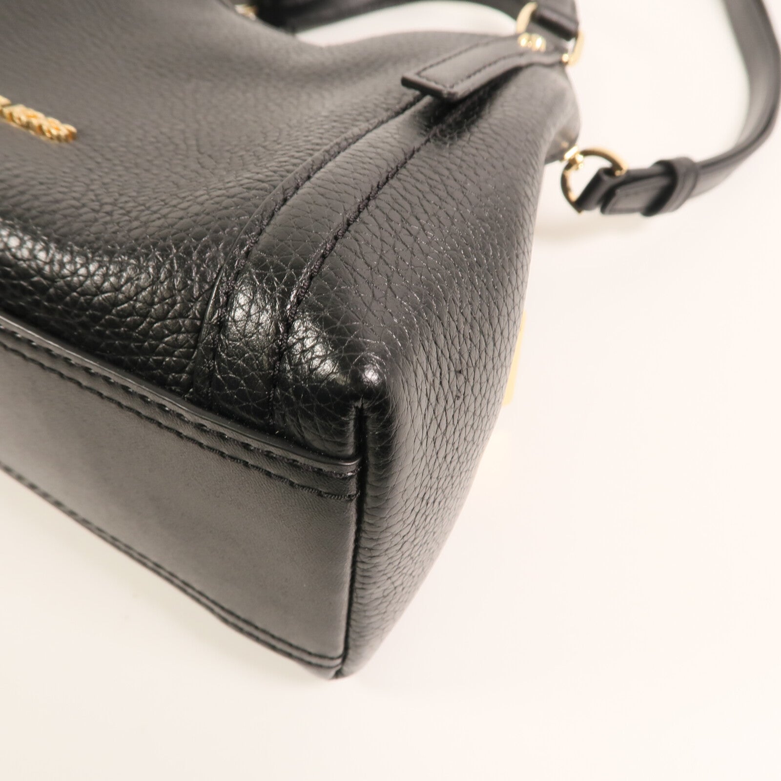 Michael Kors 牛皮皮革Shoulder Bag金扣手挽肩背兩用袋