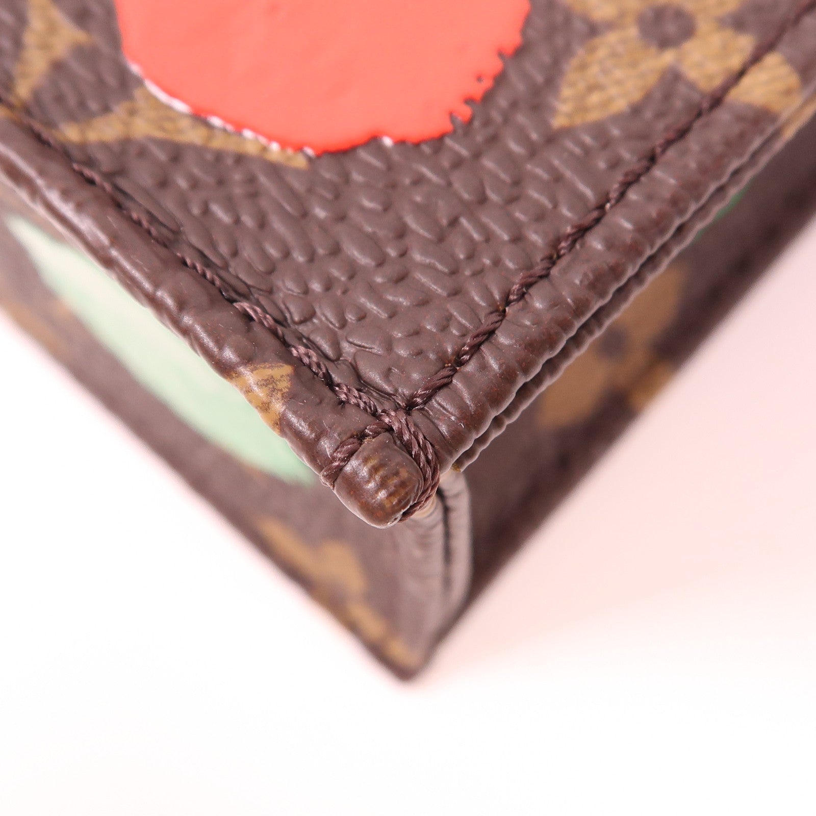 LOUIS VUITTON Monogram YK Petit Sac Plat金扣手挽肩背兩用袋