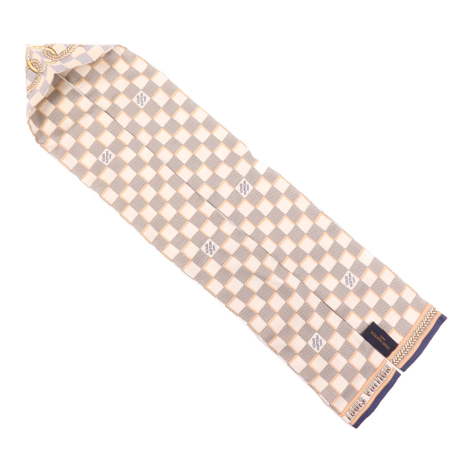 LOUIS VUITTON 絲質BB Band絲巾