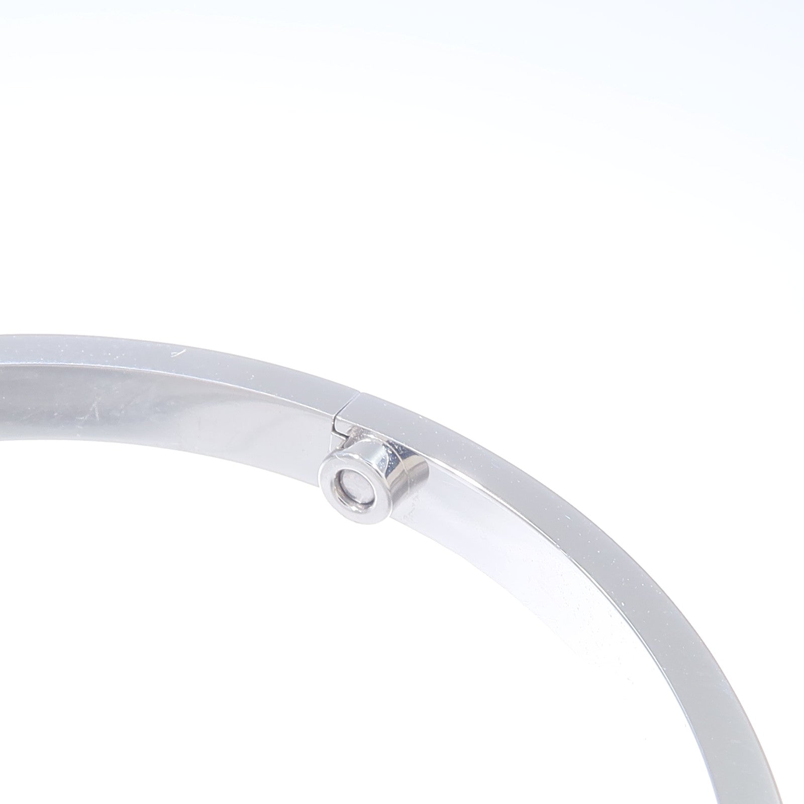 CARTIER 18K白金Love Bracelet Small Model Full Diamonds鑽石手鐲