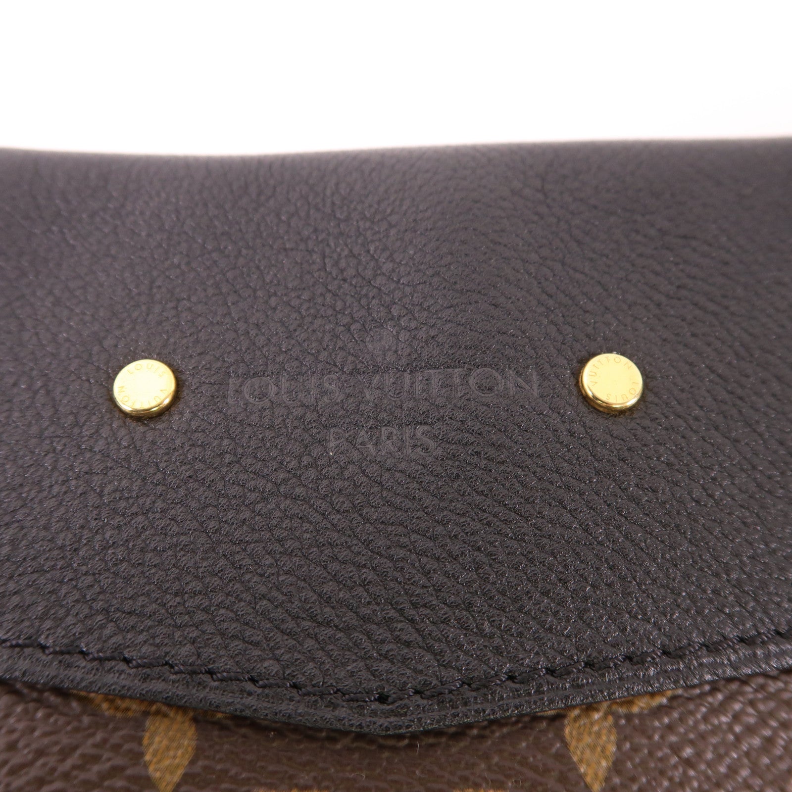 LOUIS VUITTON LV GHW Pallas Shopper Shoulder Bag M51198 Monogram Brown