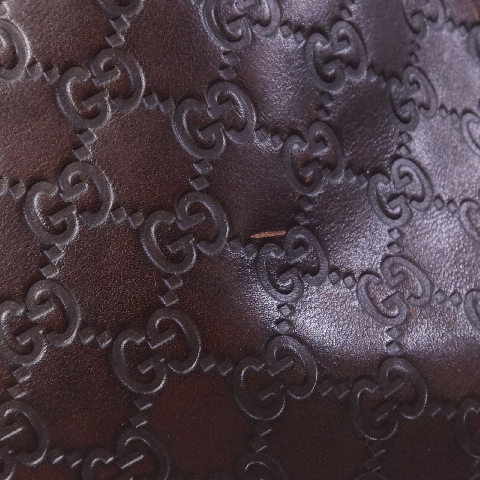 GUCCI 牛皮皮革Shoulder Bag銀扣肩背袋